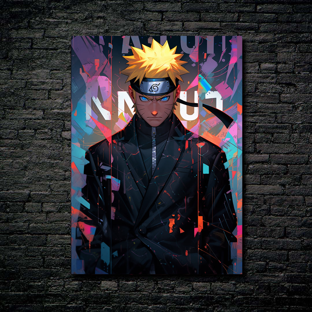 naruto in suit-Artwork by @BaisArt