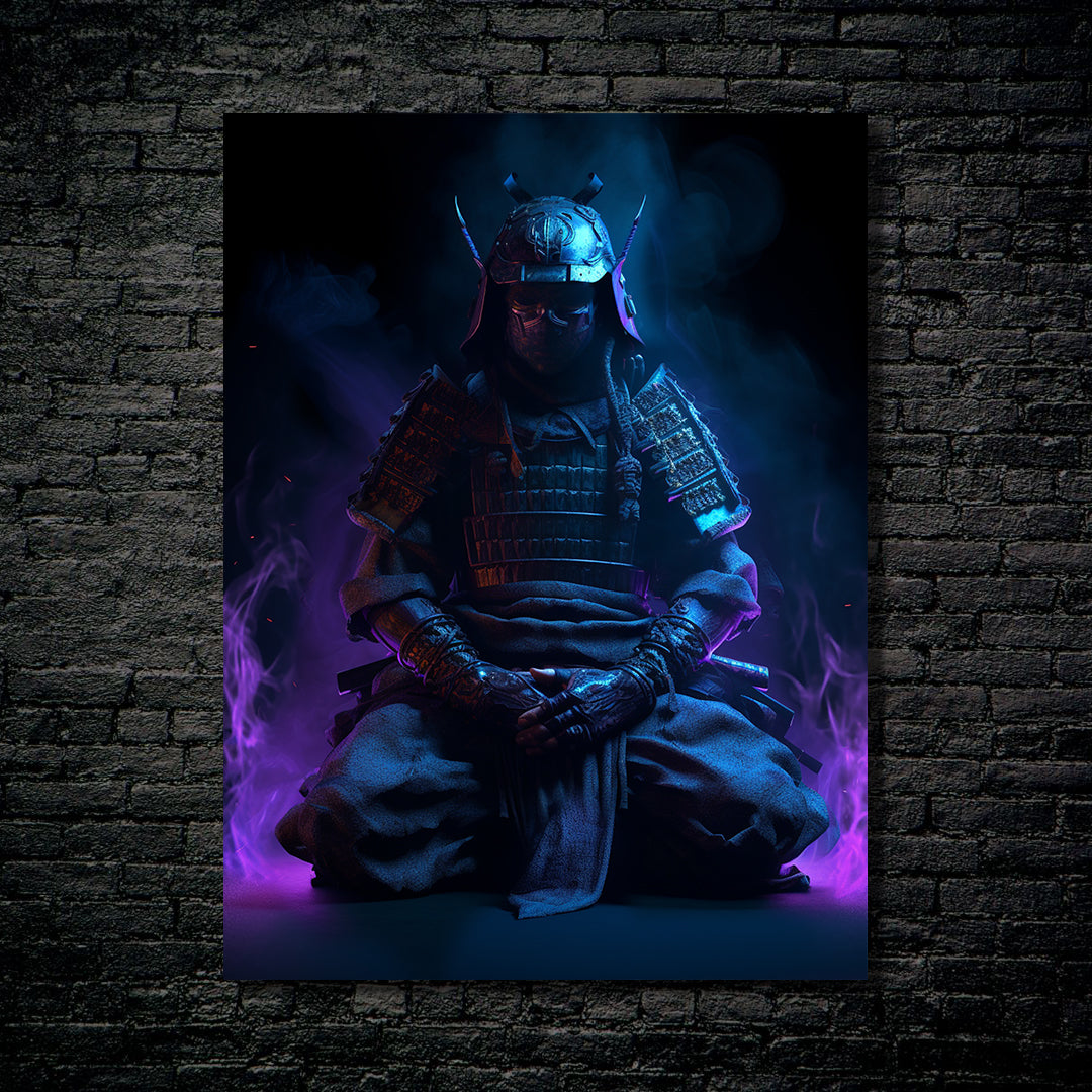purple samurai-designed by @Shibuz4