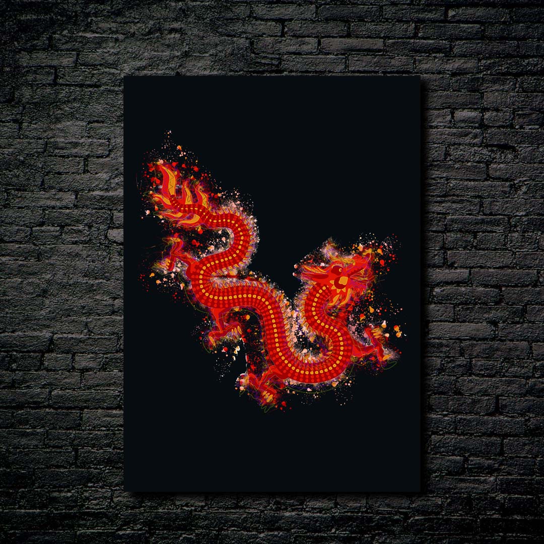 red dragon -designed by @rizal.az
