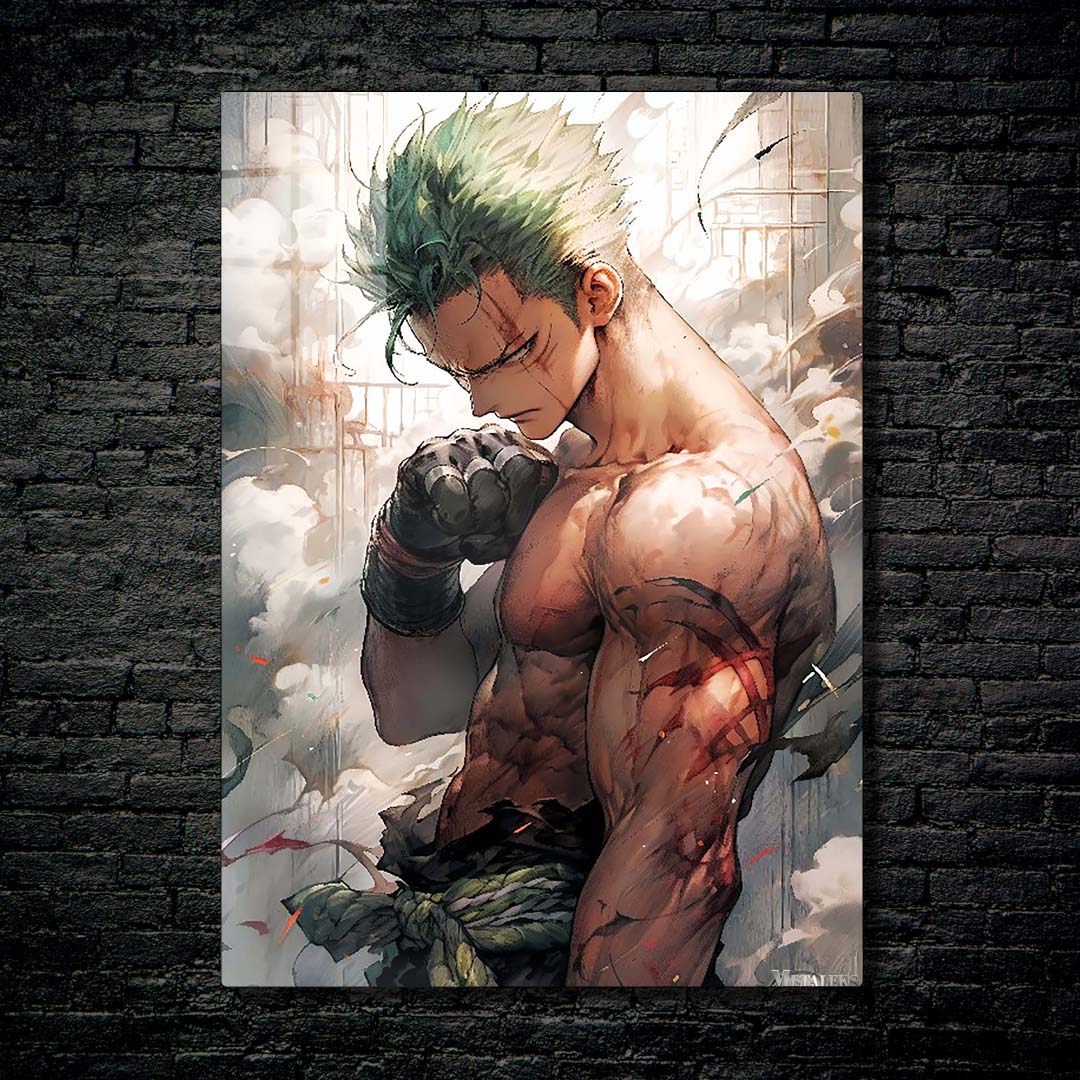 s0012_Roronoa Zoro-Artwork by @sofiyatun