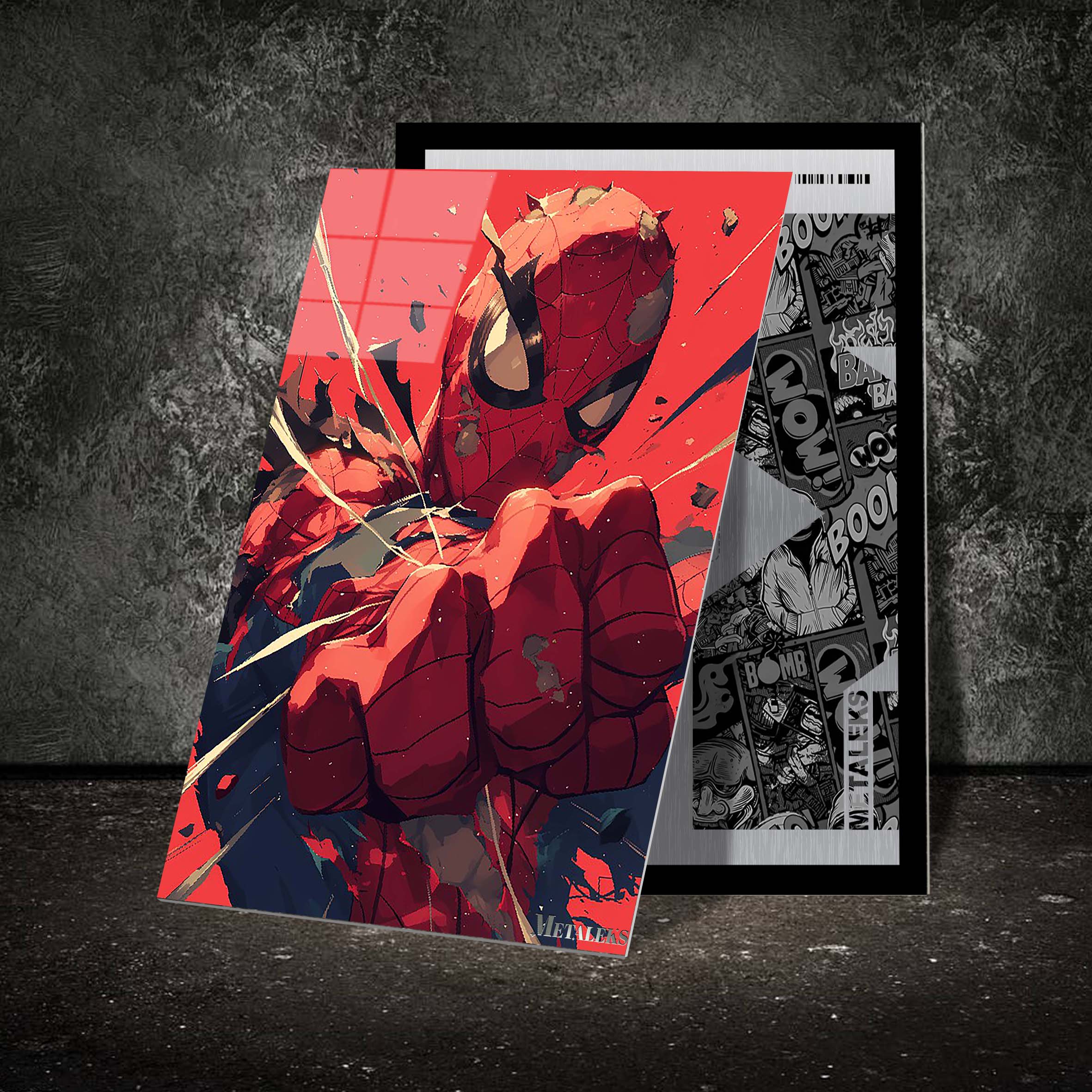 spiderman Red-designed by @charujan_journey
