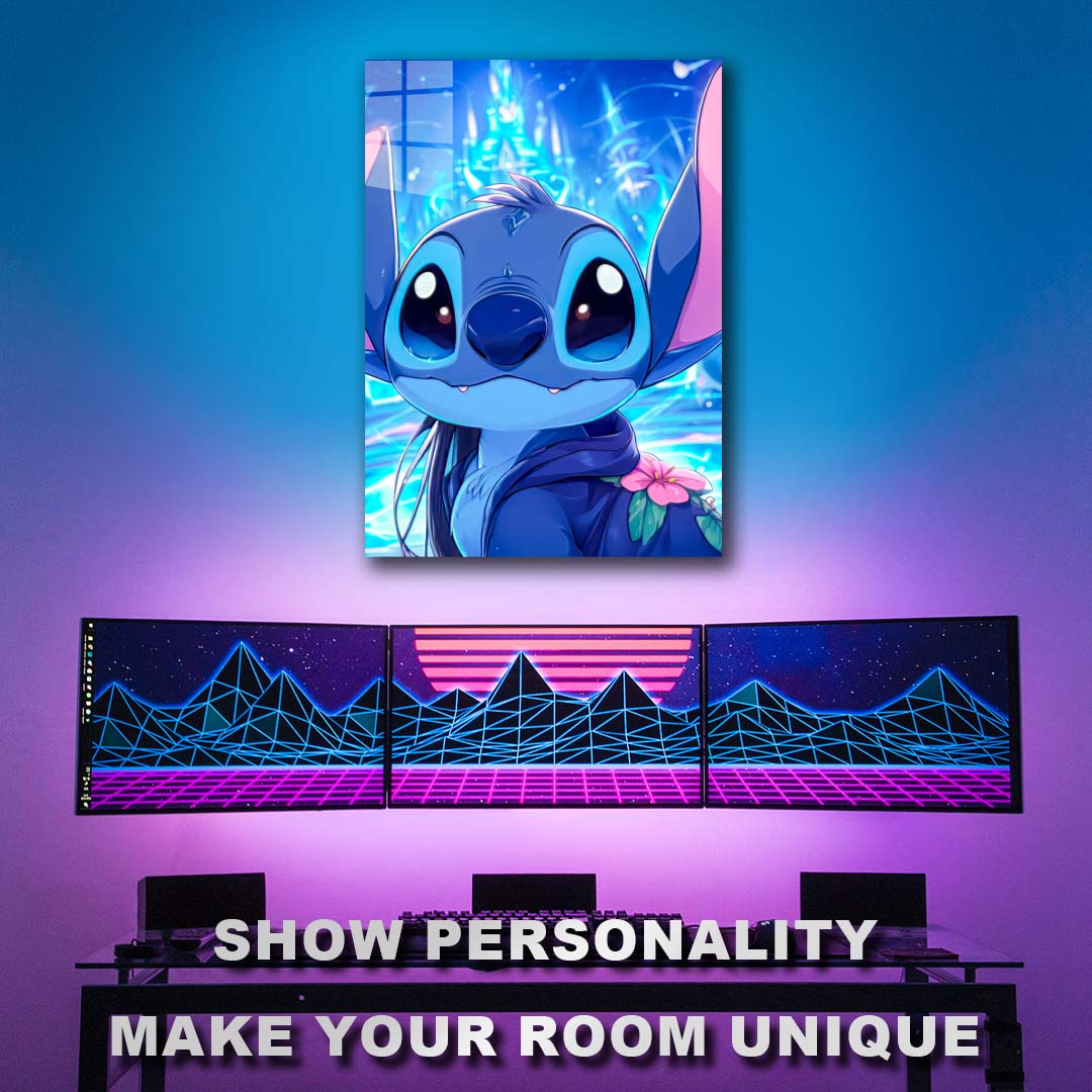 stitch's cute look