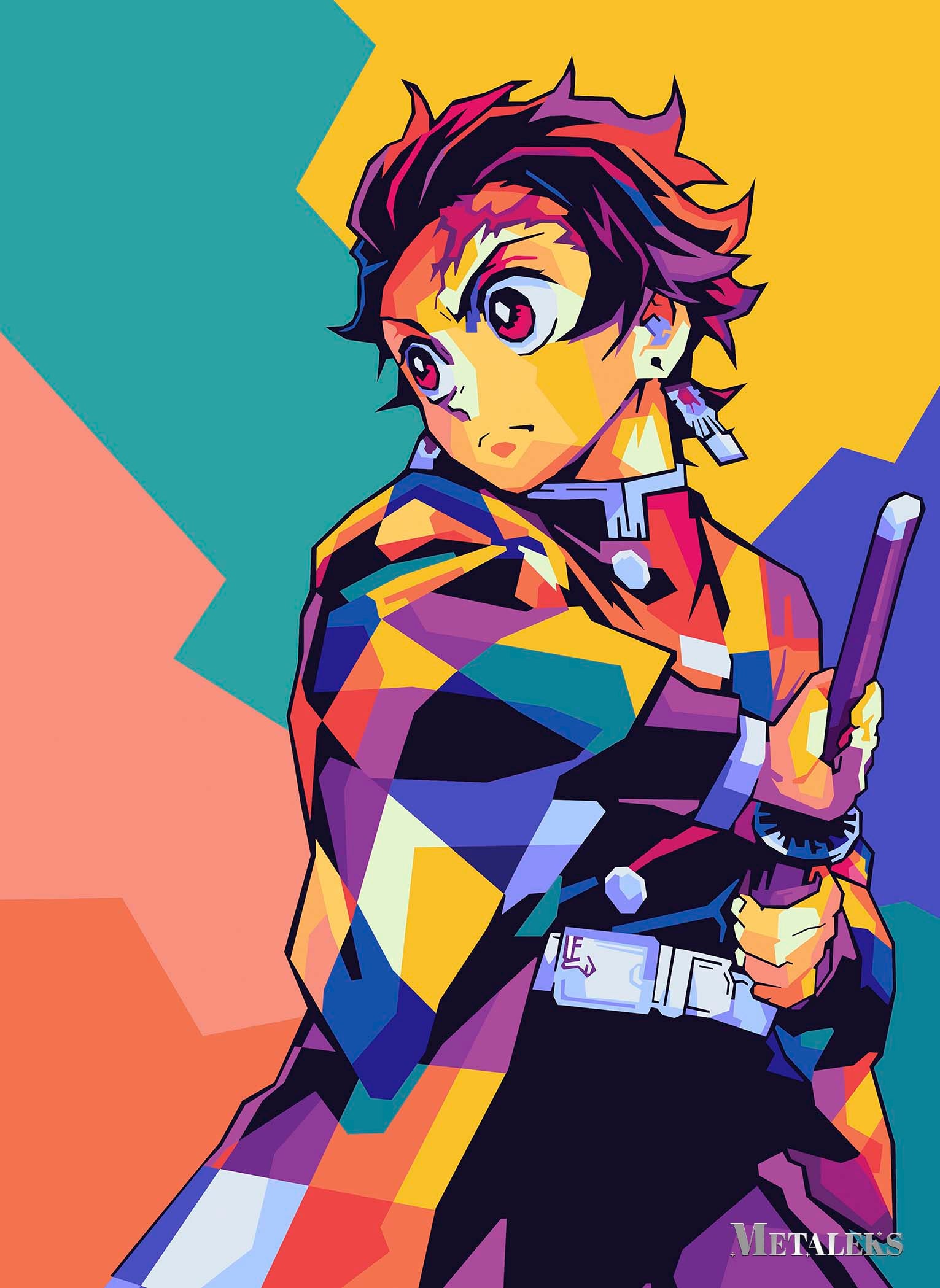 tanjiro wpap popart