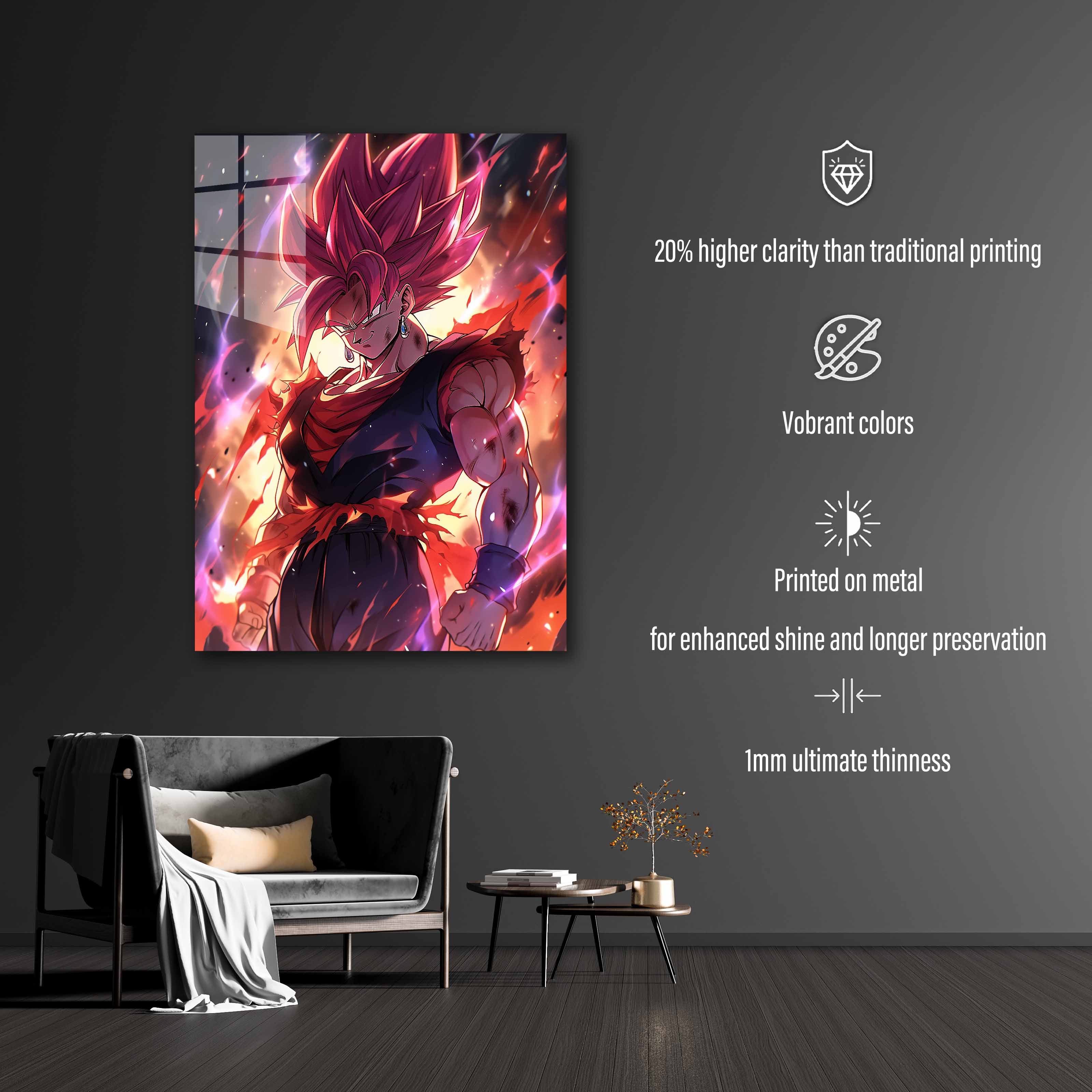 Goku Super Sayan God Y Red-designed by @Pixalaxy