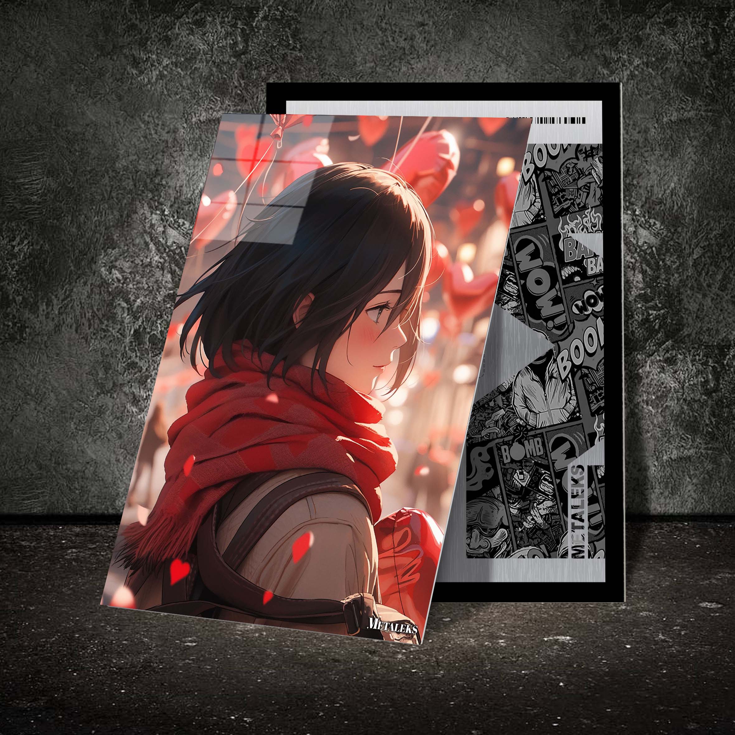 Ackerman's Resolve_ Mikasa's Unseen Odyssey-designed by @theanimecrossover