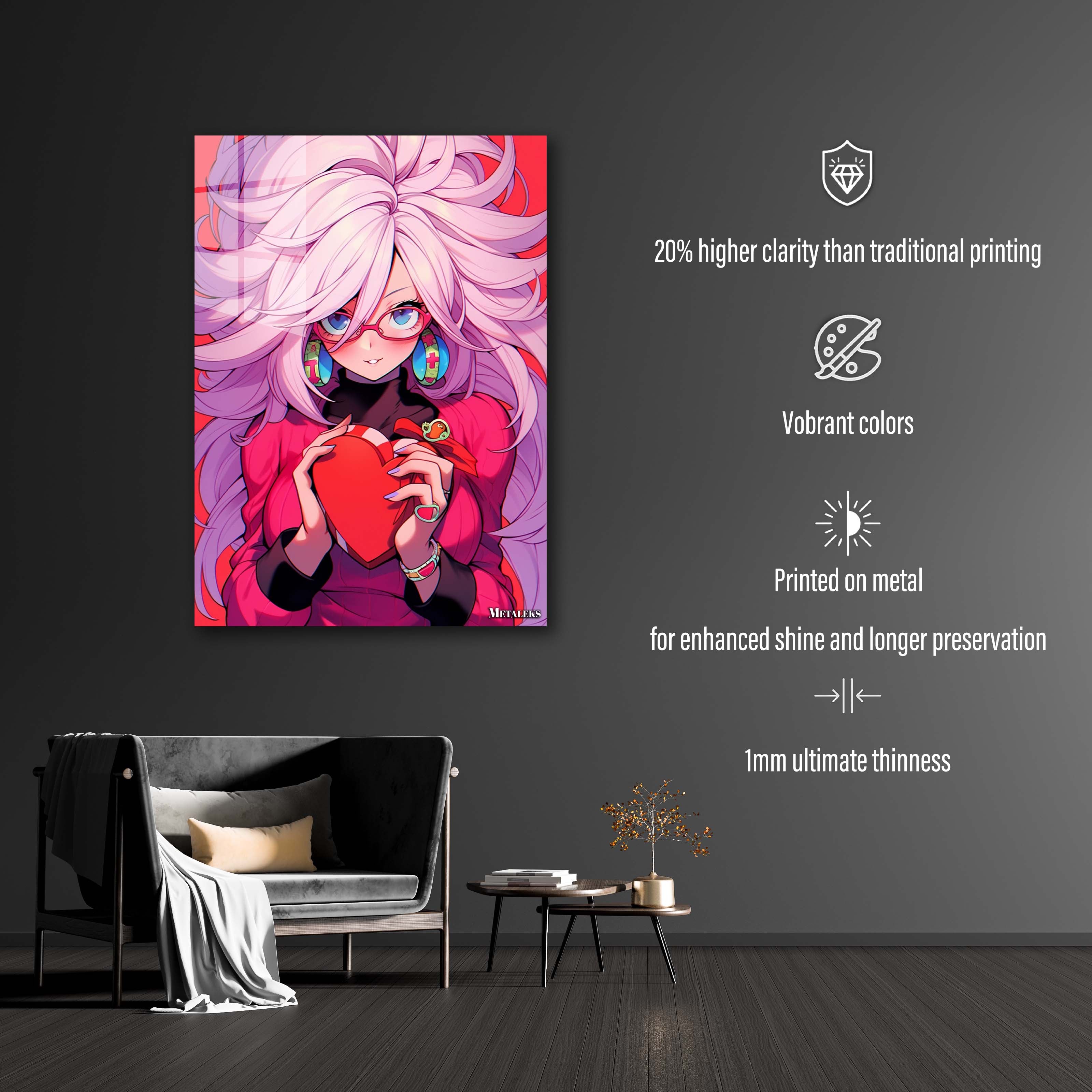 Artificial Ambrosia_ Android 21's Culinary Alchemy-designed by @theanimecrossover