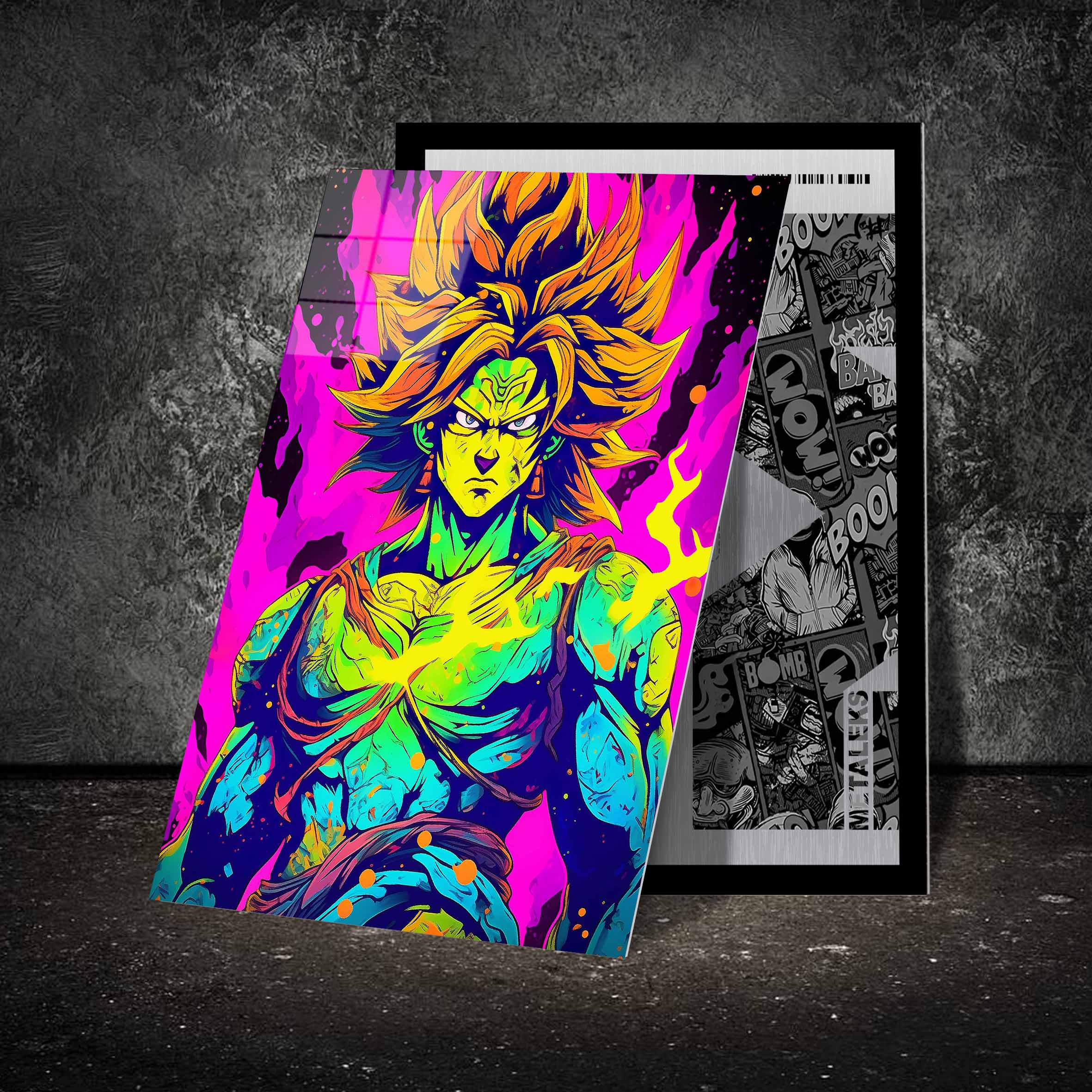 Broly Dragon Ball Super Anime-designed by @WATON CORET