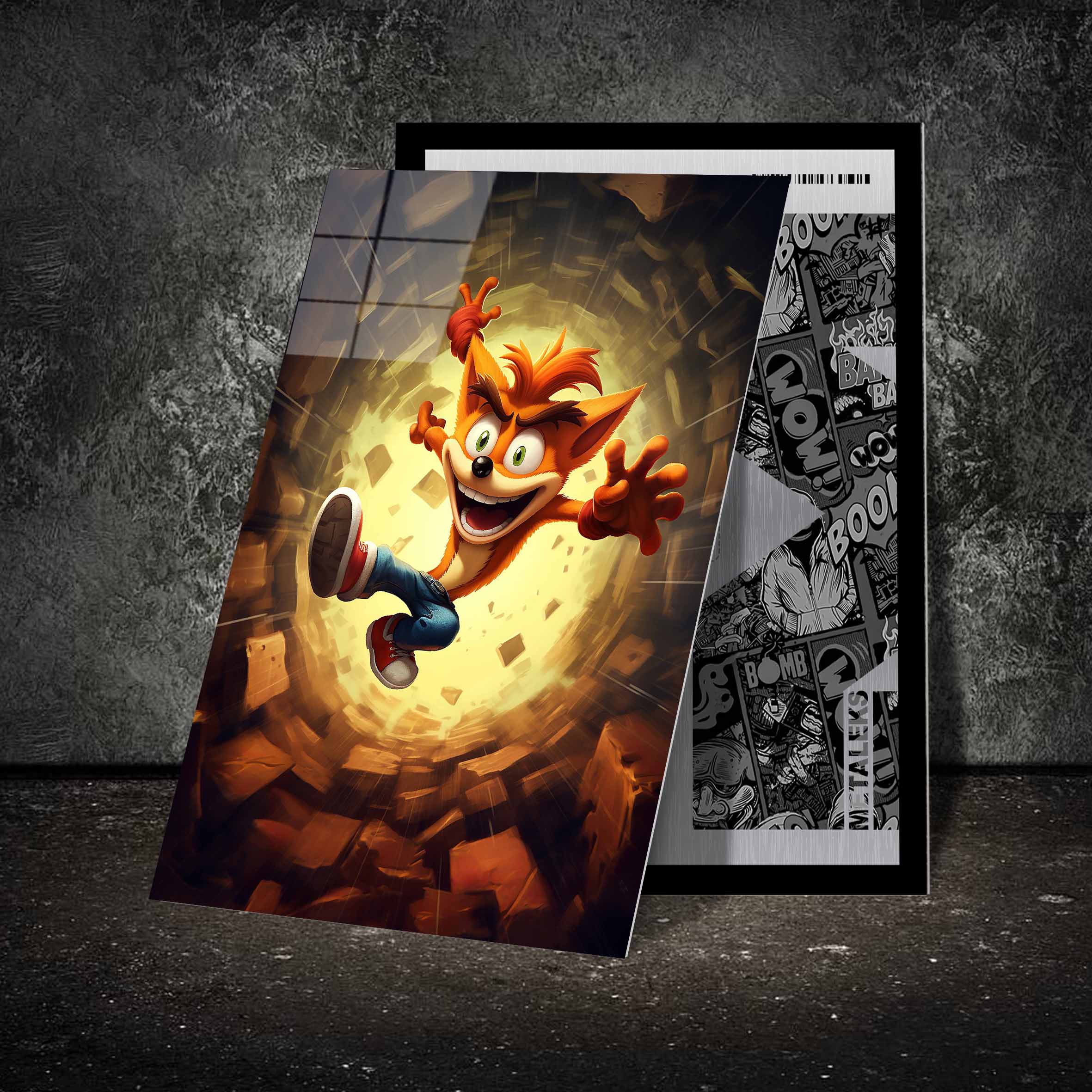 Crash Bandicoot Game-designed by @WATON CORET