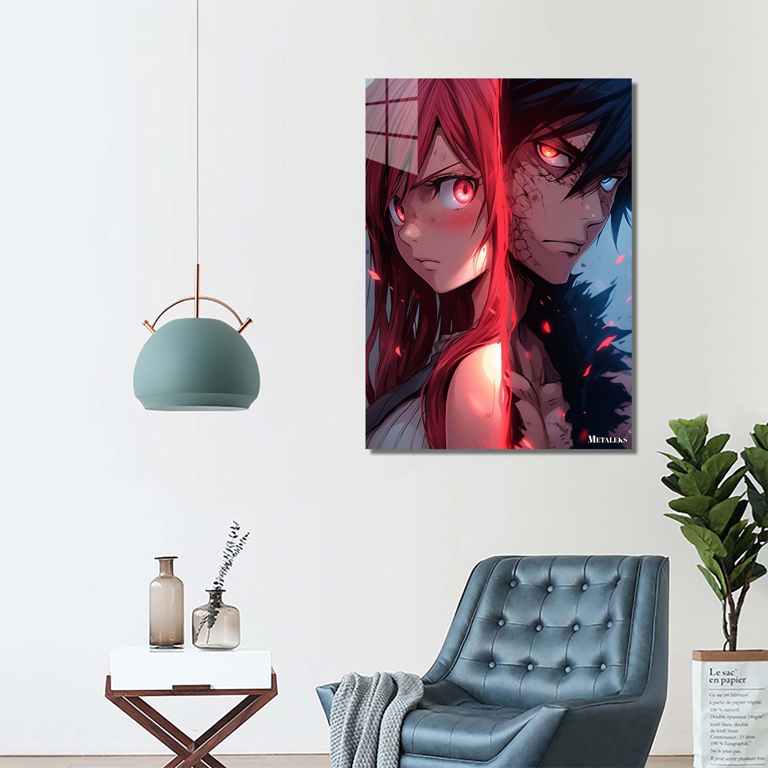 Fairy Tail's Frozen Hearts_ Gray and Erza's Magical Symphony-designed by @theanimecrossover
