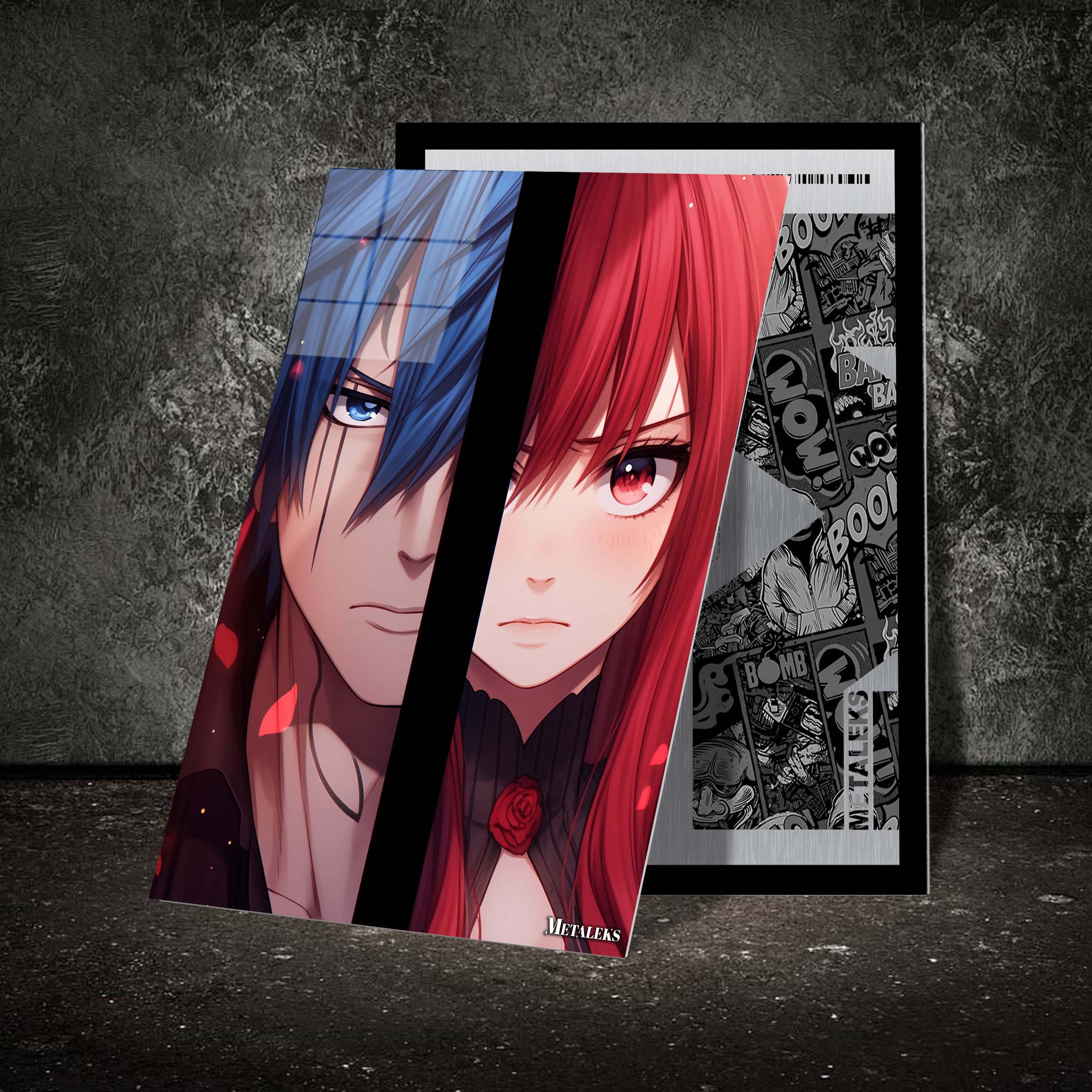Fairy Tail's Starcrossed_ Jellal and Erza's Heavenly Alliance-designed by @theanimecrossover