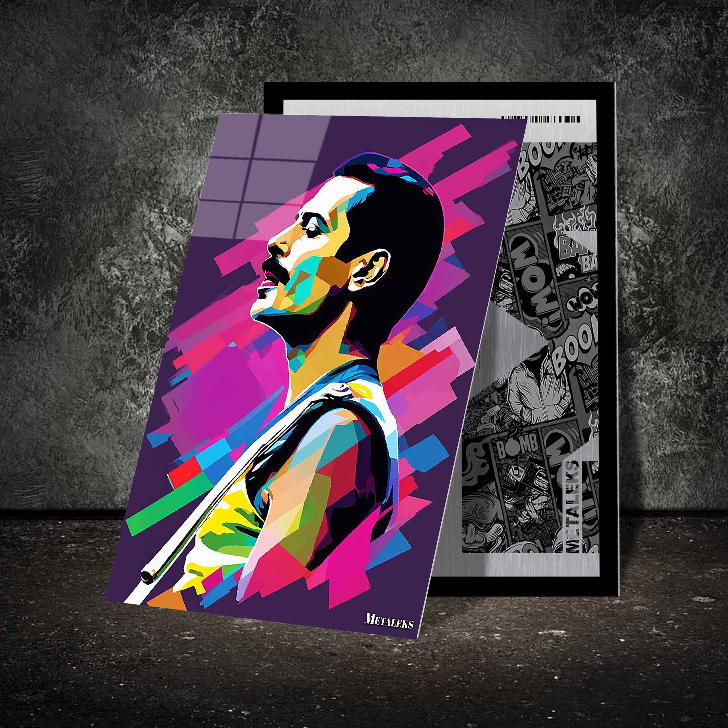 Freddie Mercury Pop Art 1-designed by @ALTAY