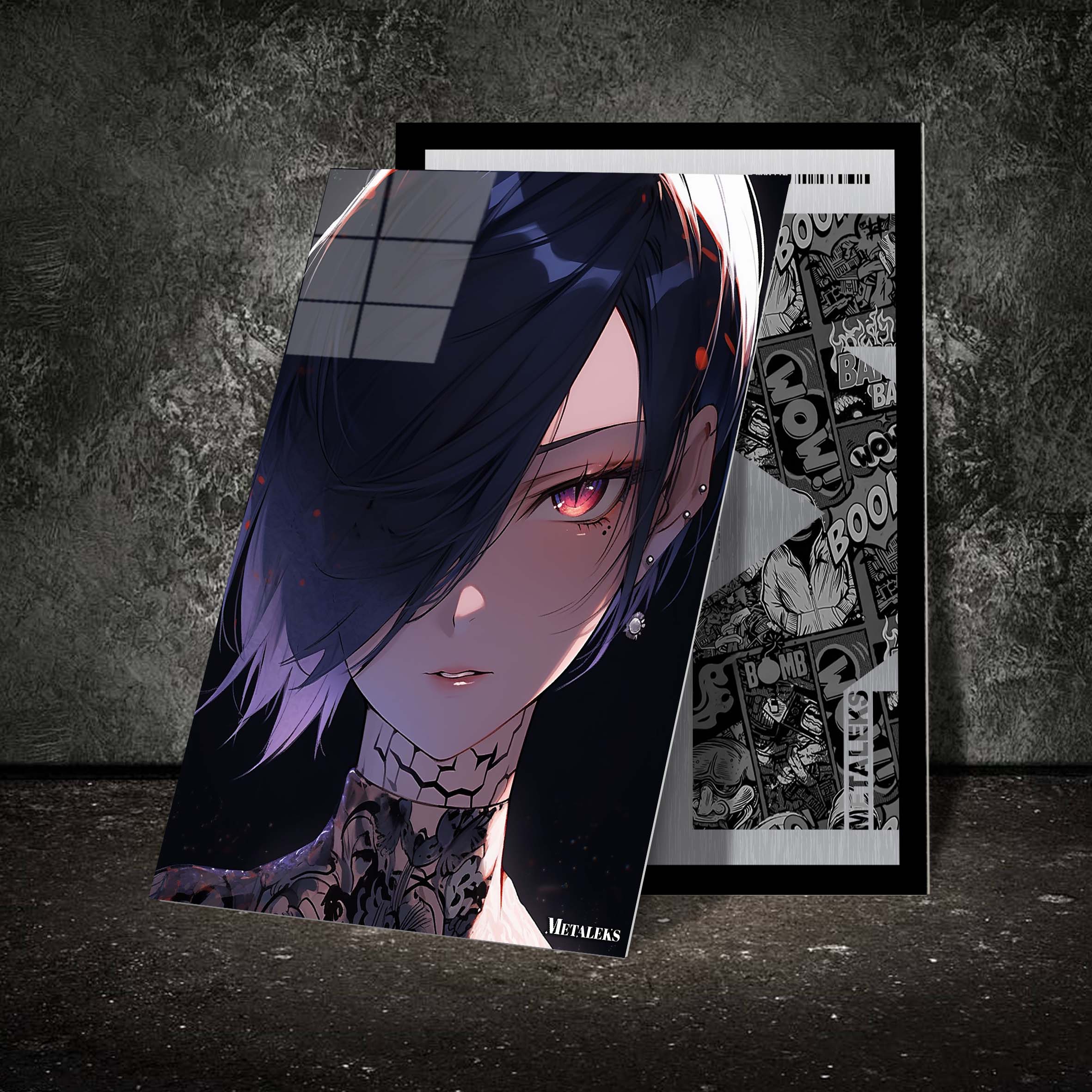 Ghoul's Embrace_ Touka's Twisted Love Saga-designed by @theanimecrossover