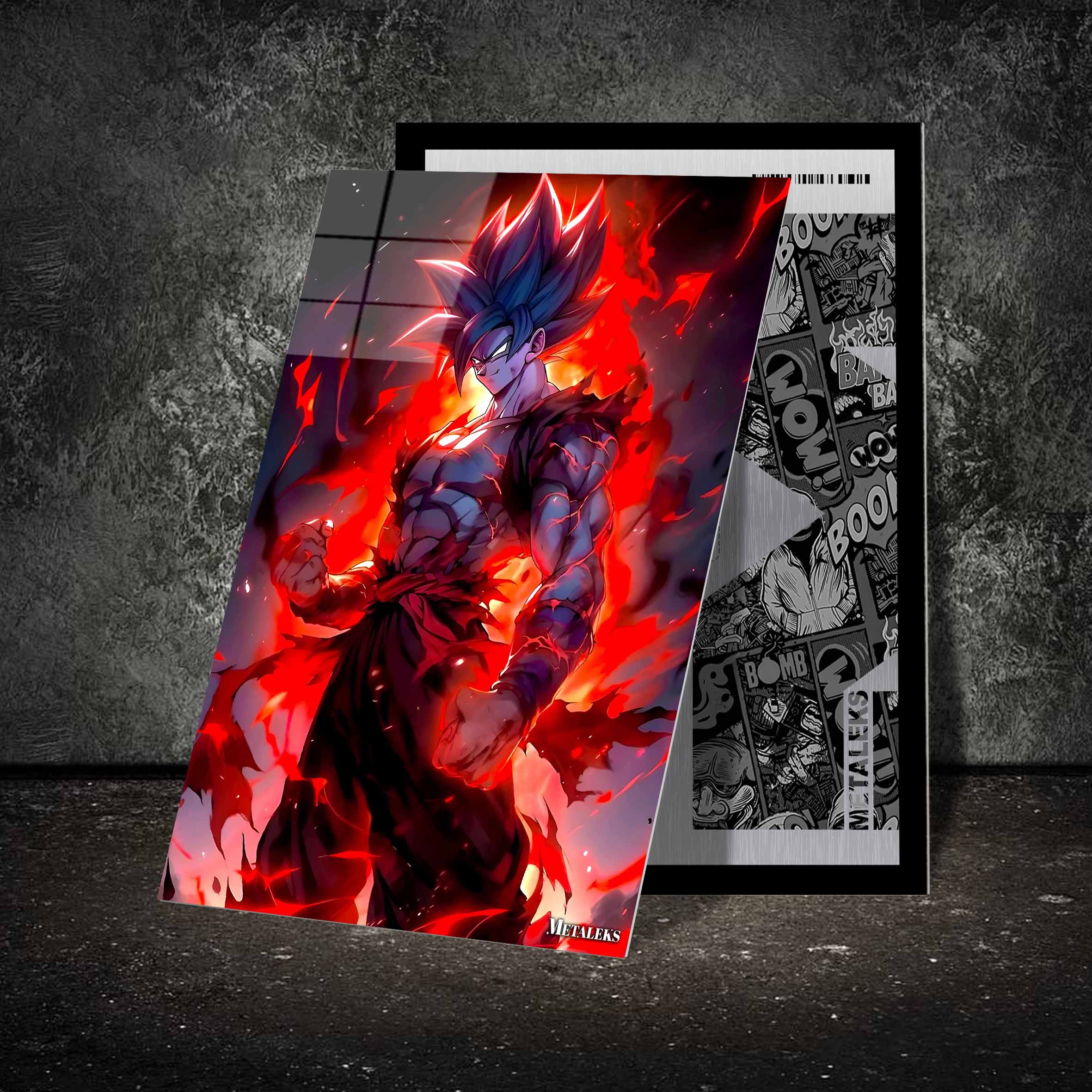 Goku Ultra Instinct Red 5-designed by @DarkJay AI