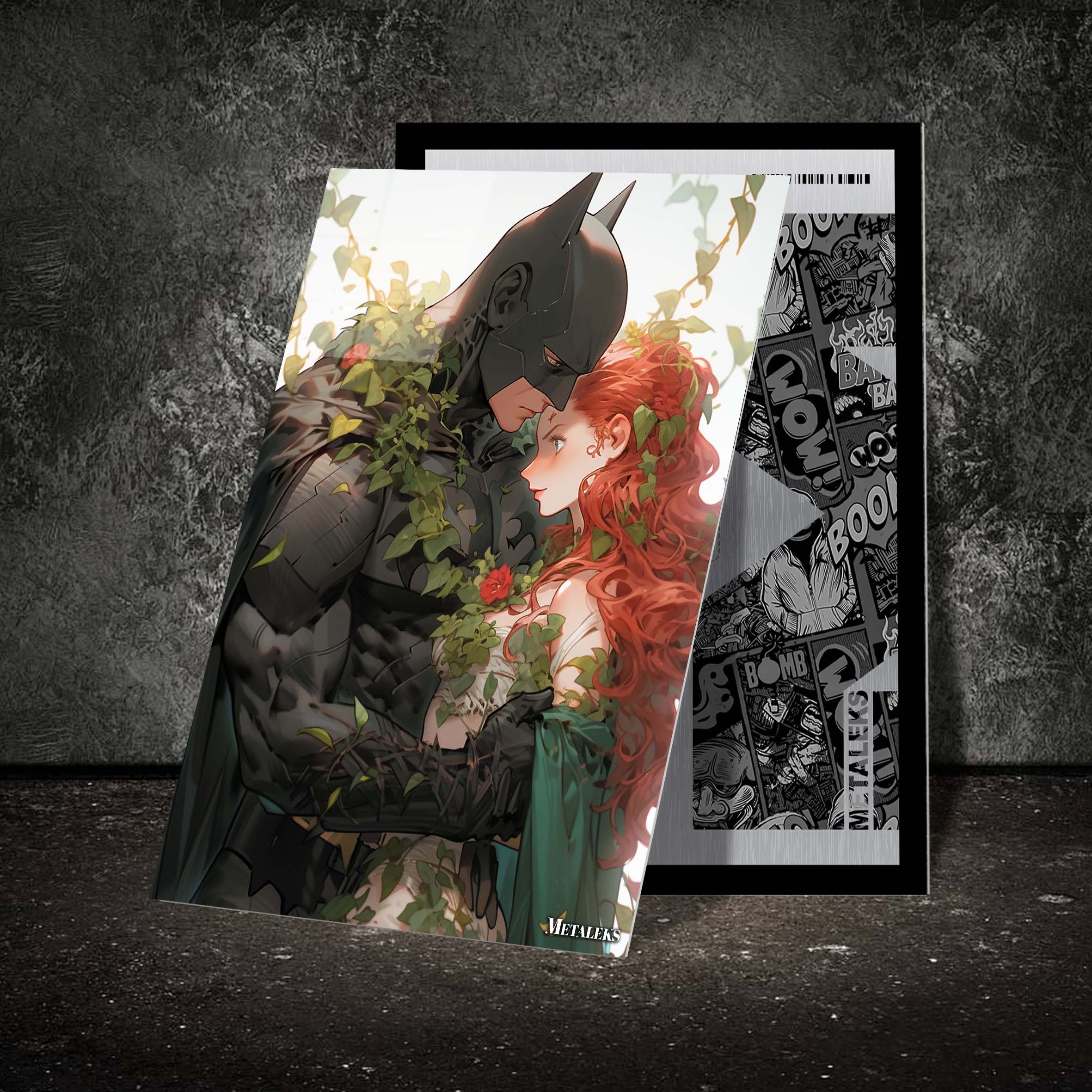 Gotham's Thorns_ Batman and Poison Ivy's Enigmatic Affair-designed by @theanimecrossover