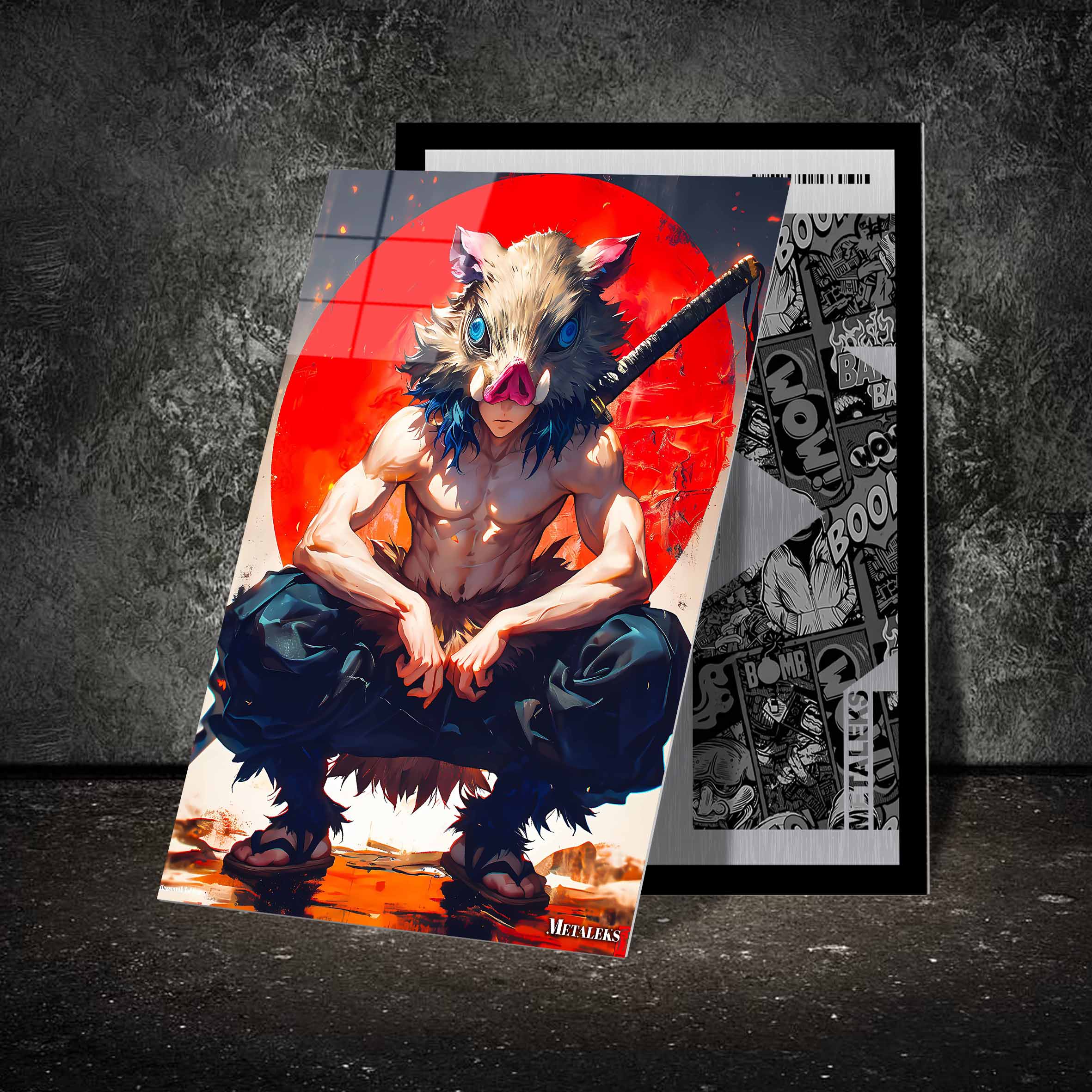 Inosuke 5 - Demon Slayer-designed by @flux_ani