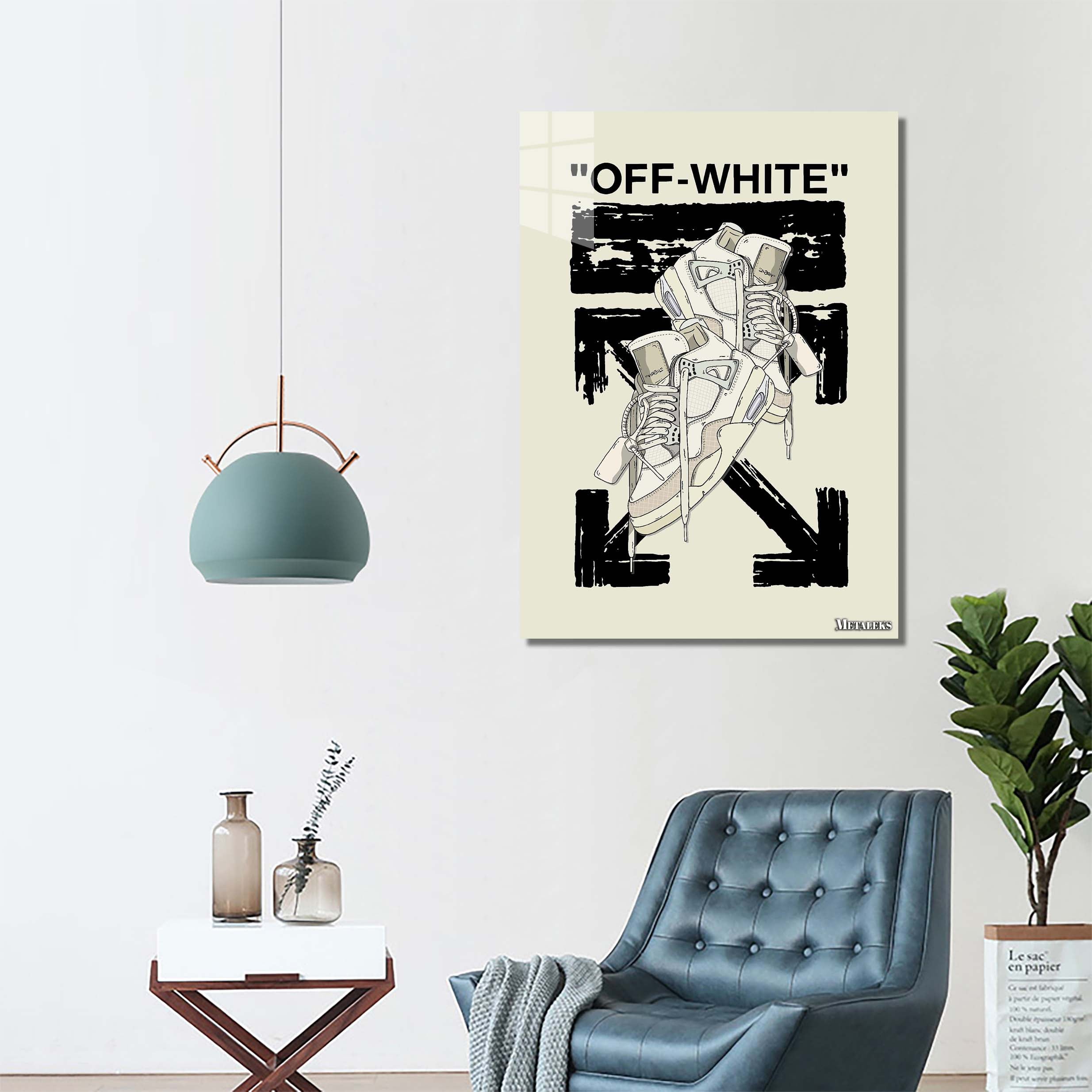 Jordan 4 Off White Sail-designed by @snekhype