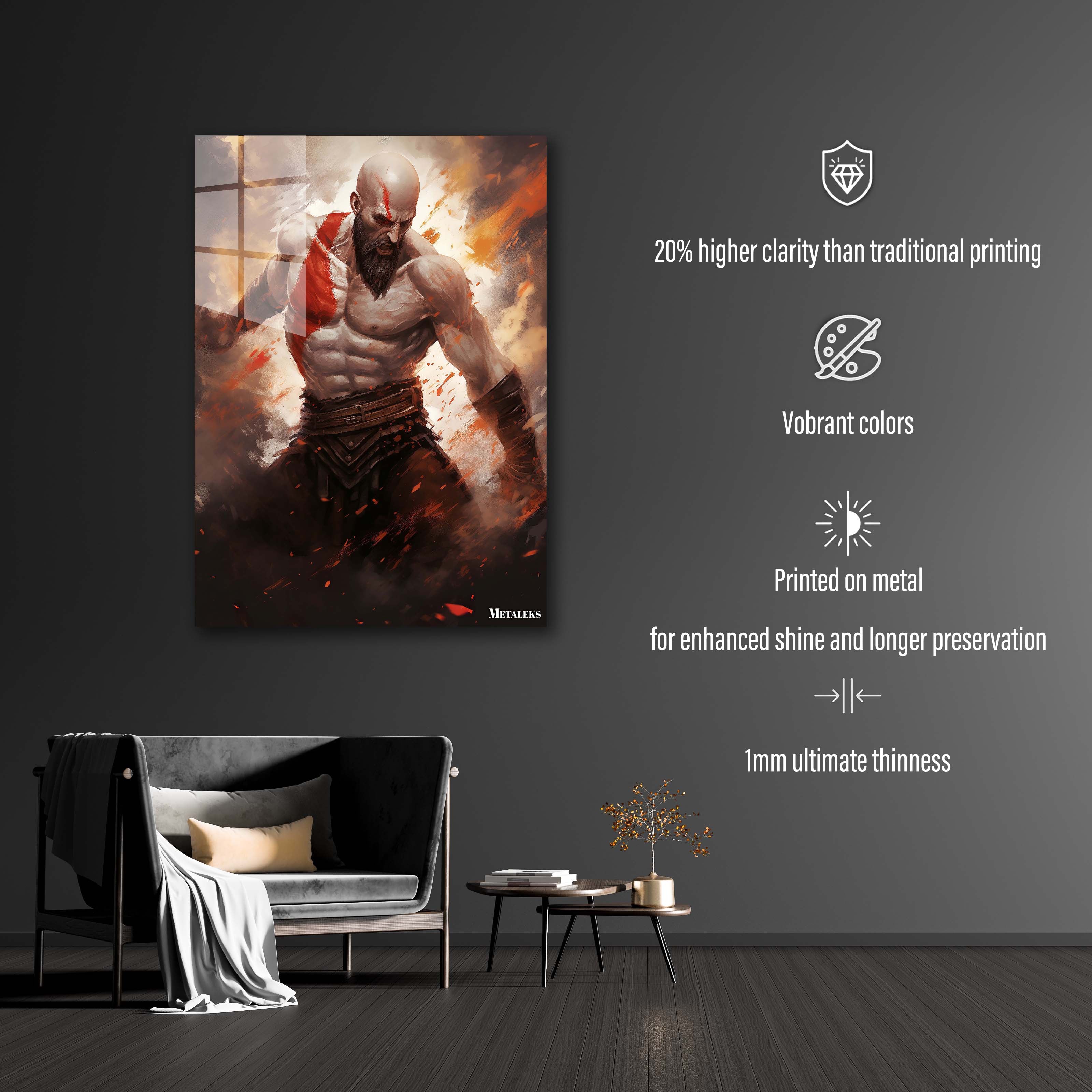 Kratos  God of War  Game-designed by @WATON CORET