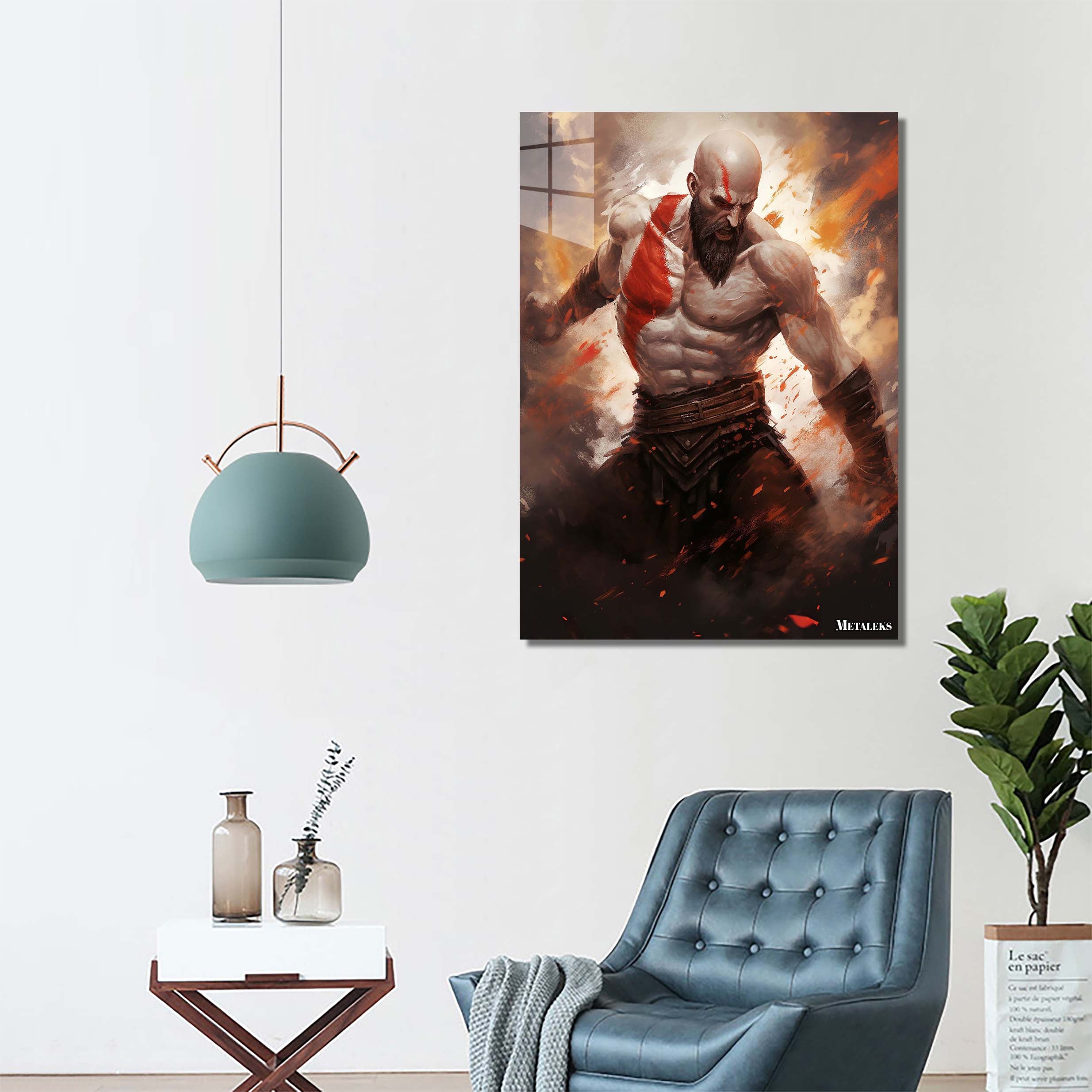 Kratos  God of War  Game-designed by @WATON CORET