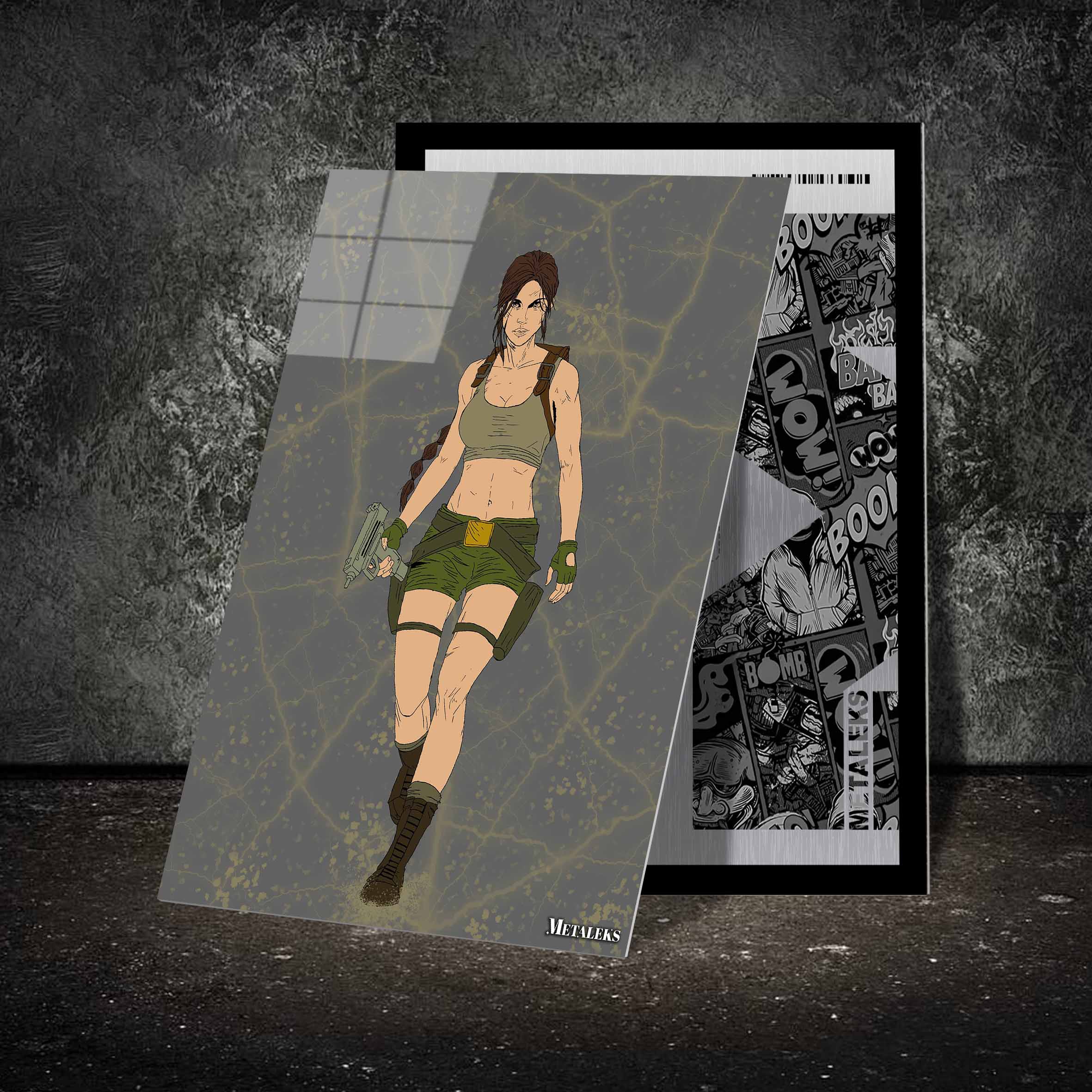 Lara Croft-designed by @Ma Chan