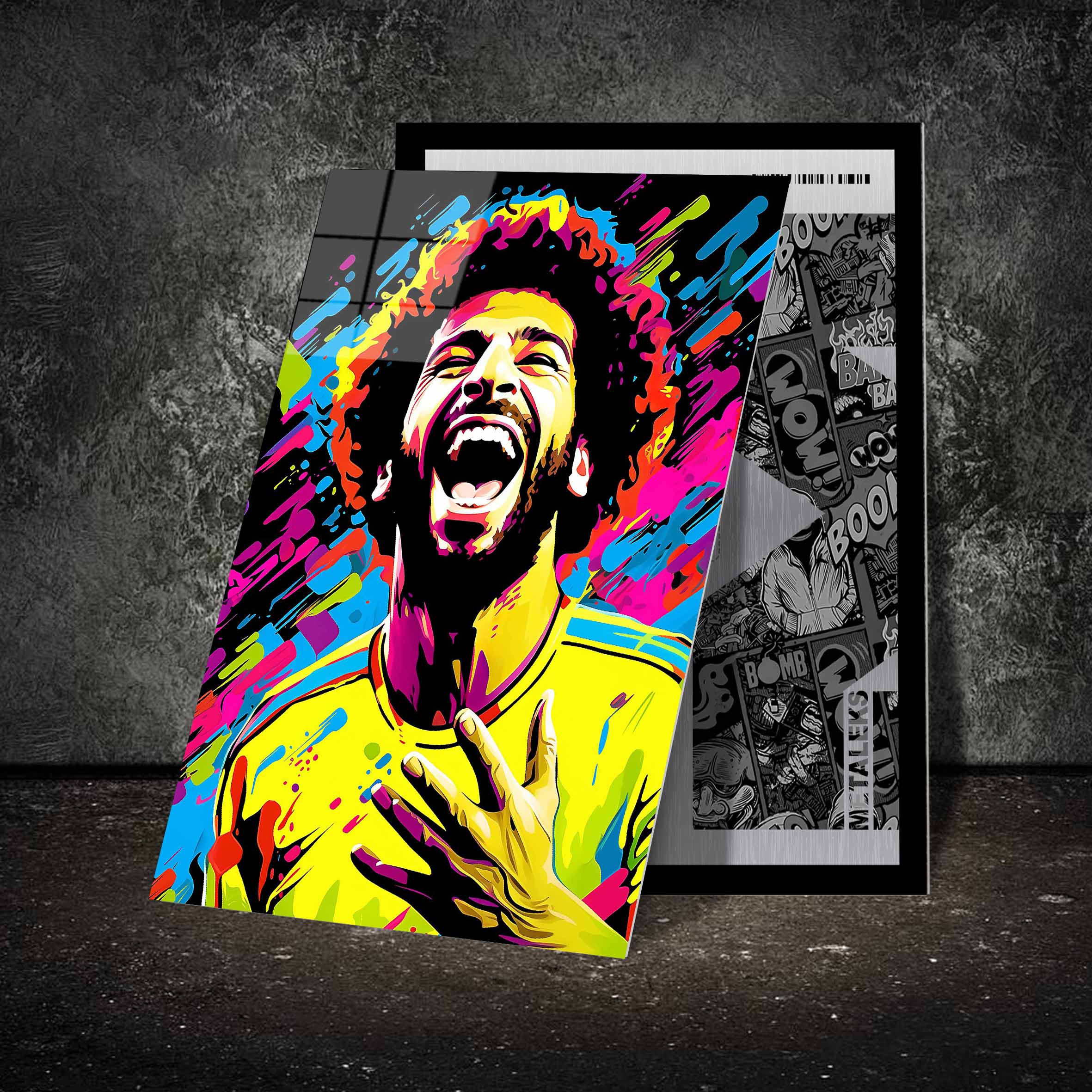 Mohamed Salah Football Player-designed by @WATON CORET