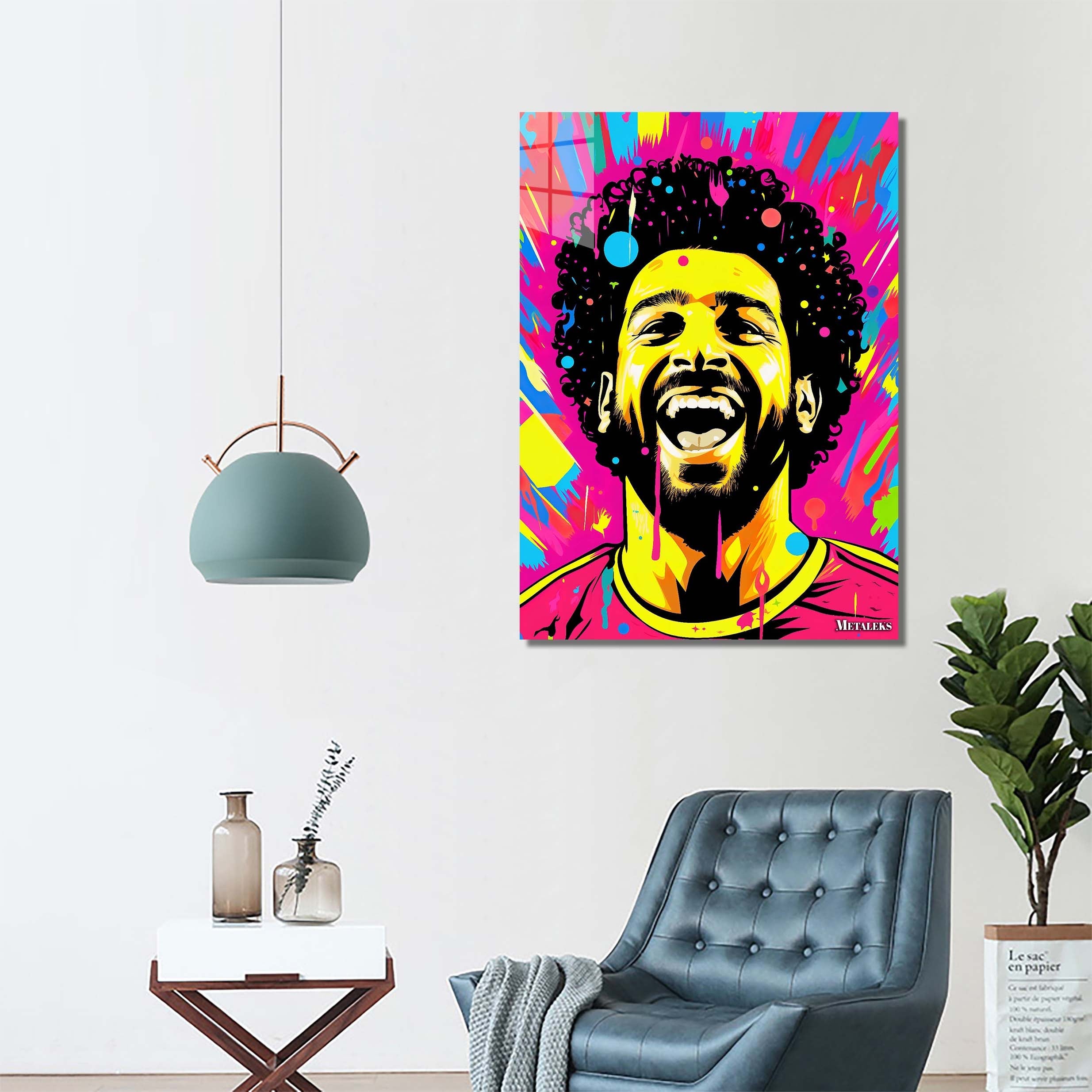 Mohamed Salah Football Player-designed by @WATON CORET
