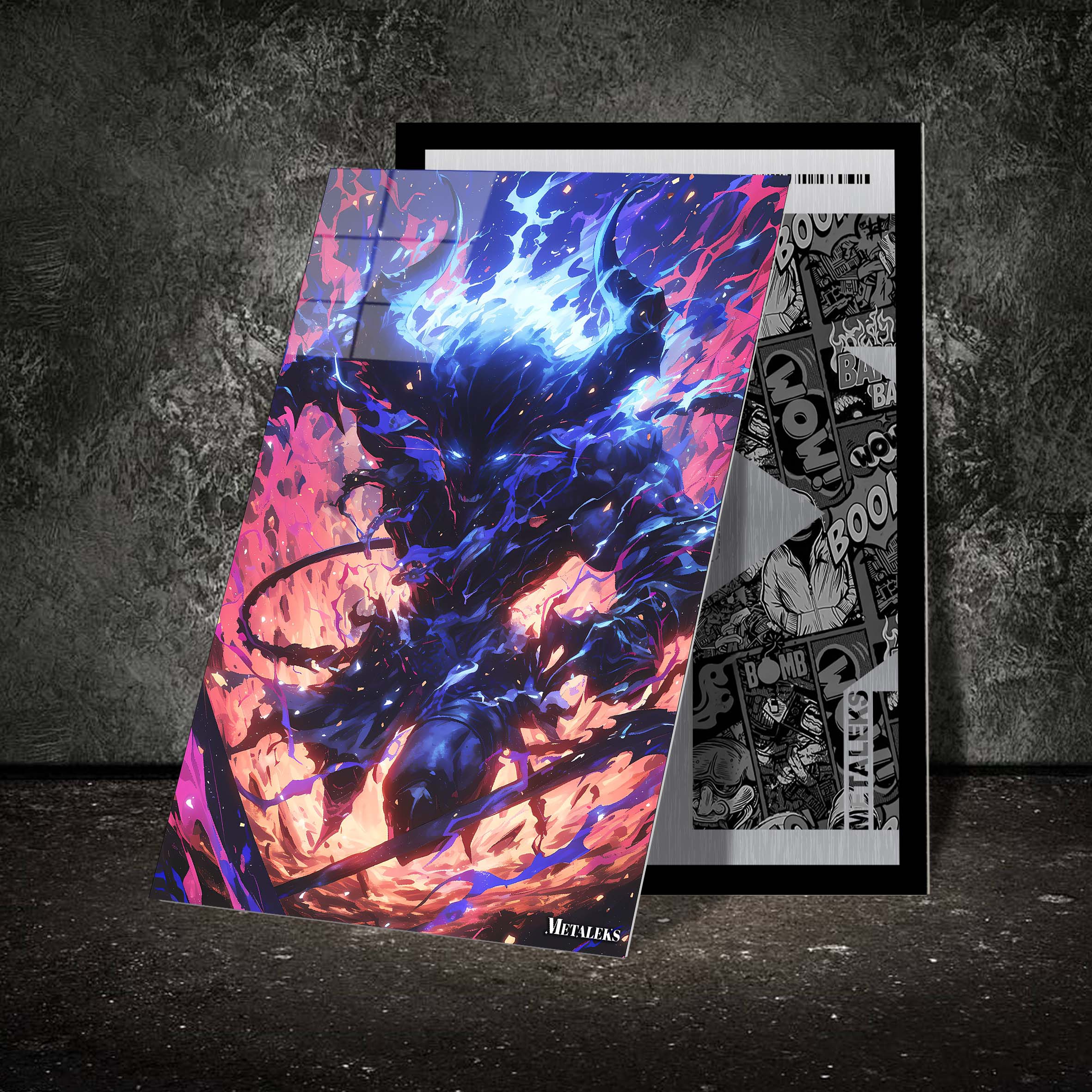Neon Inferno Demon-designed by @TechBrushCreations