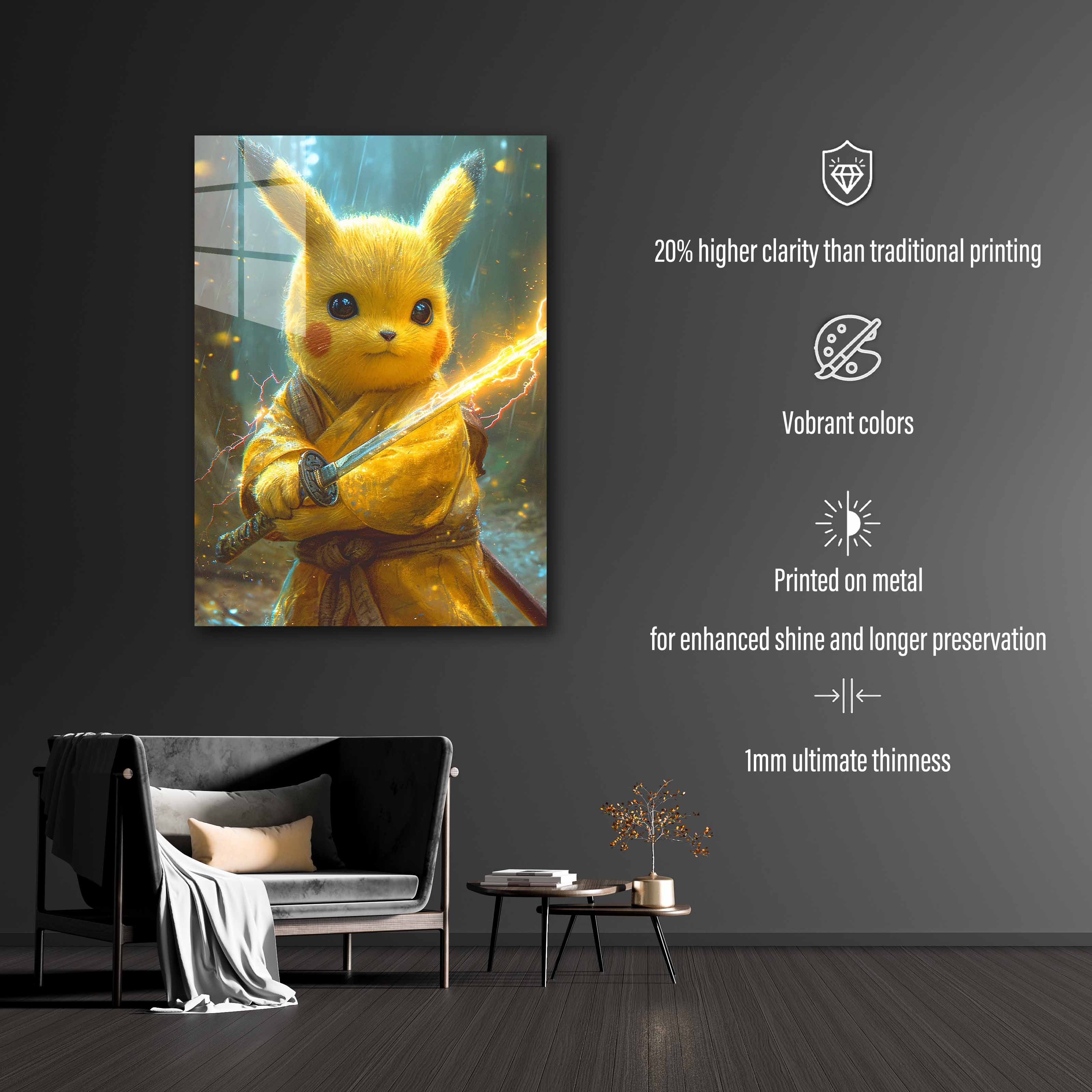 Pikachu Samurai (2)-designed by @Musdayanti