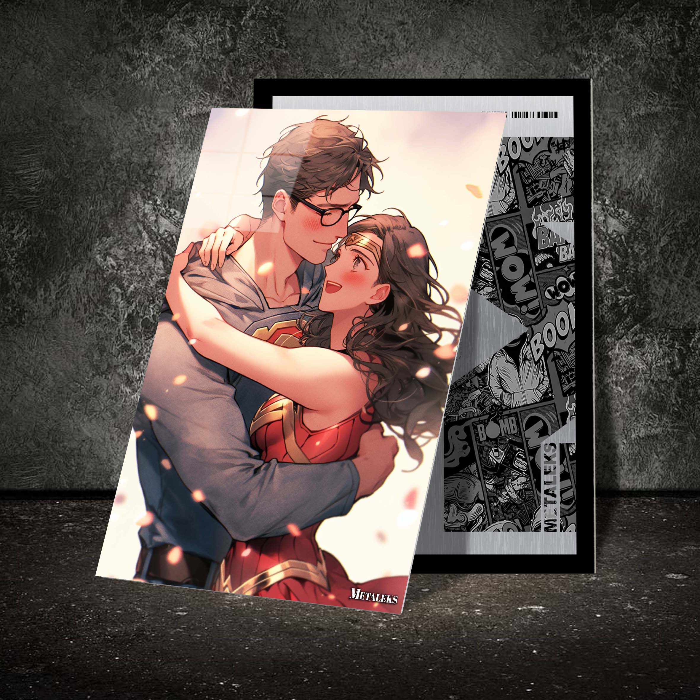 Power Couple Chronicles_ Superman and Wonder Woman's Saga-designed by @theanimecrossover
