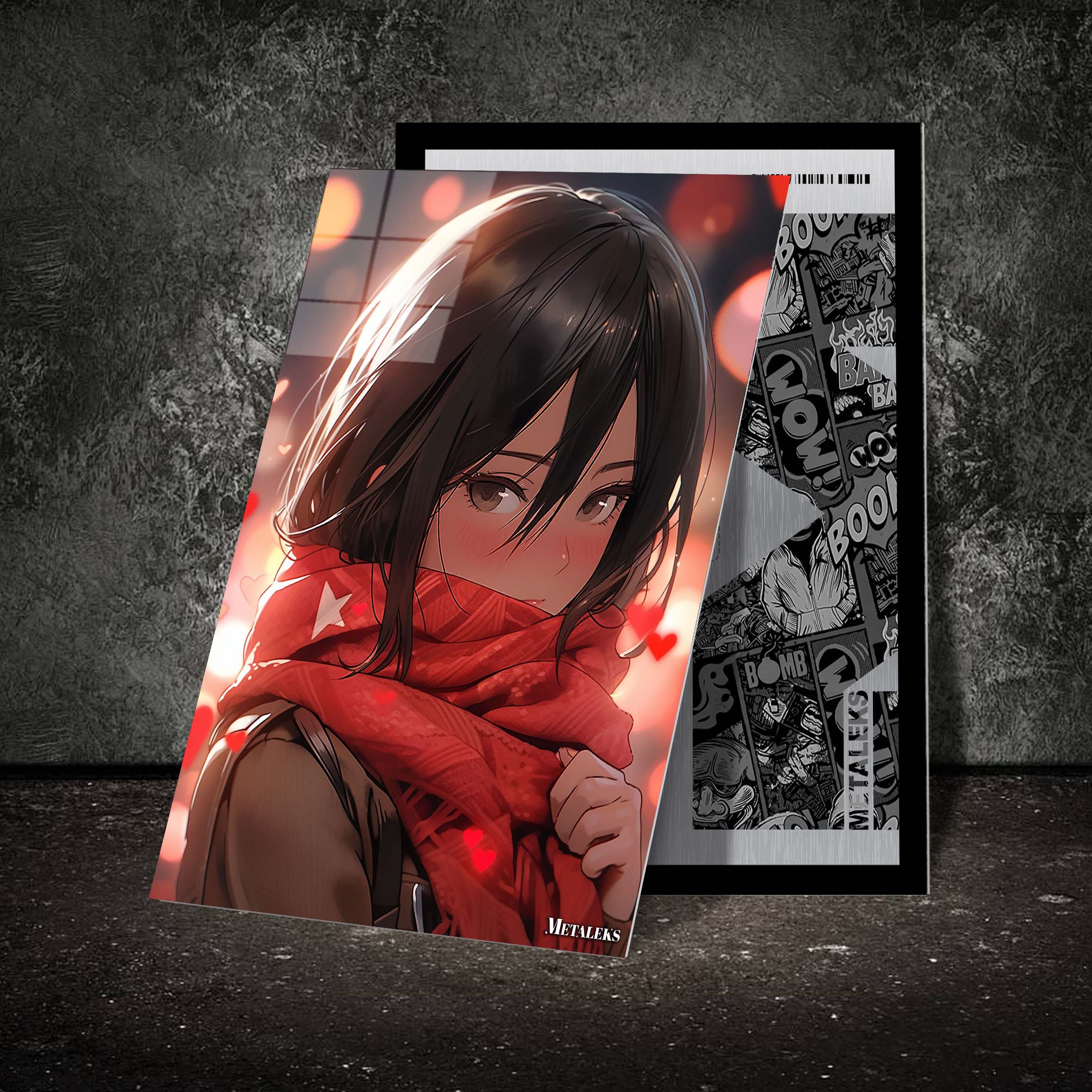 Scarlet Blade_ Mikasa's Enduring Legacy-designed by @theanimecrossover