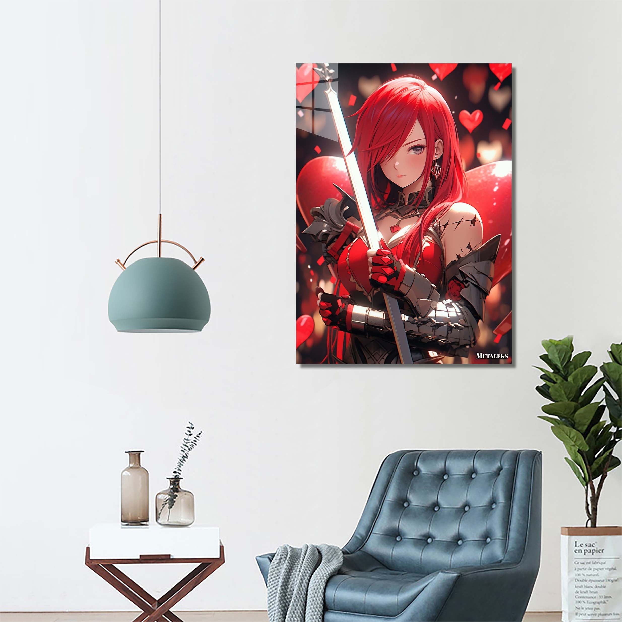 Scarlet Knight_ Erza's Unyielding Resolve-designed by @theanimecrossover