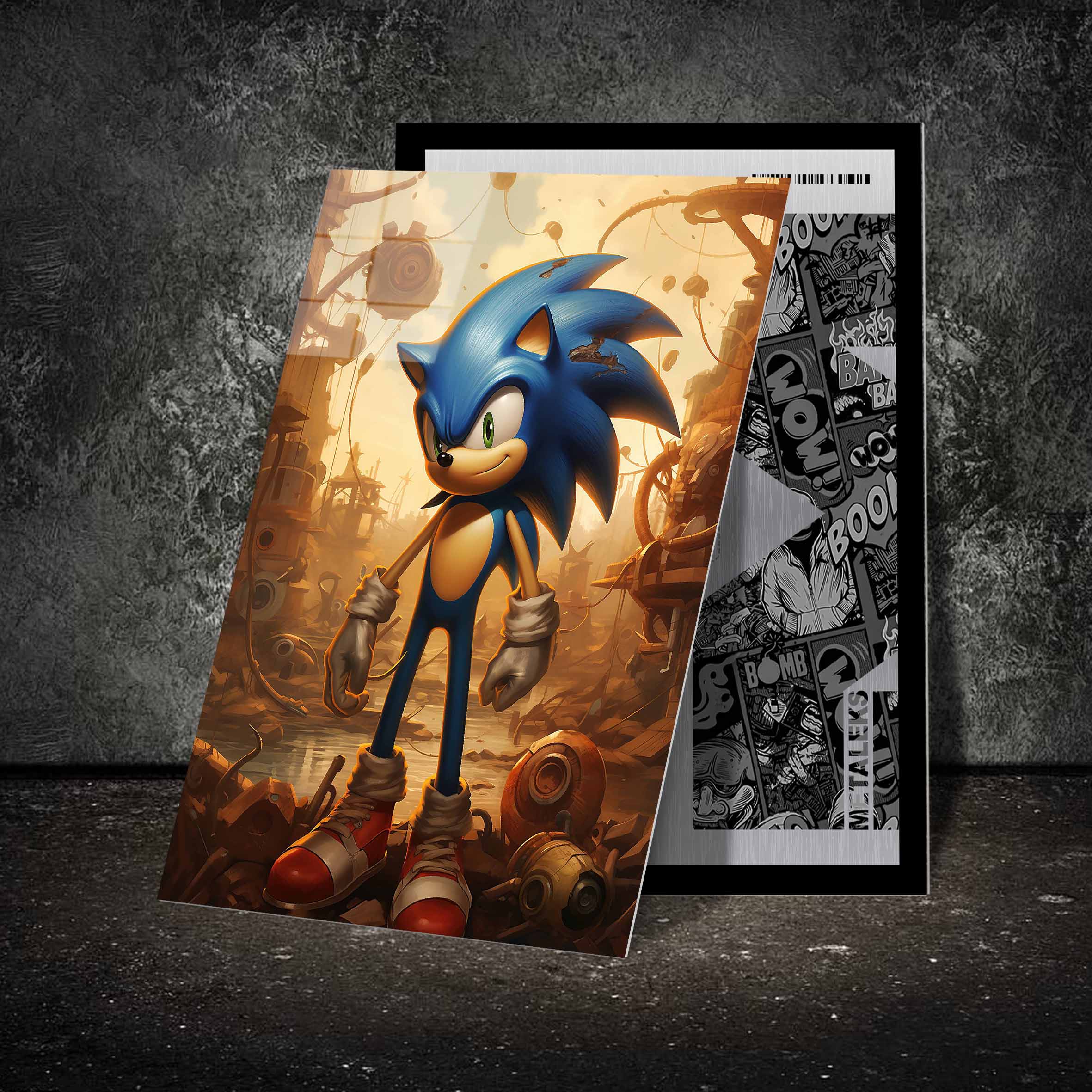 Sonic The Hedgehog 10-designed by @SAMCRO