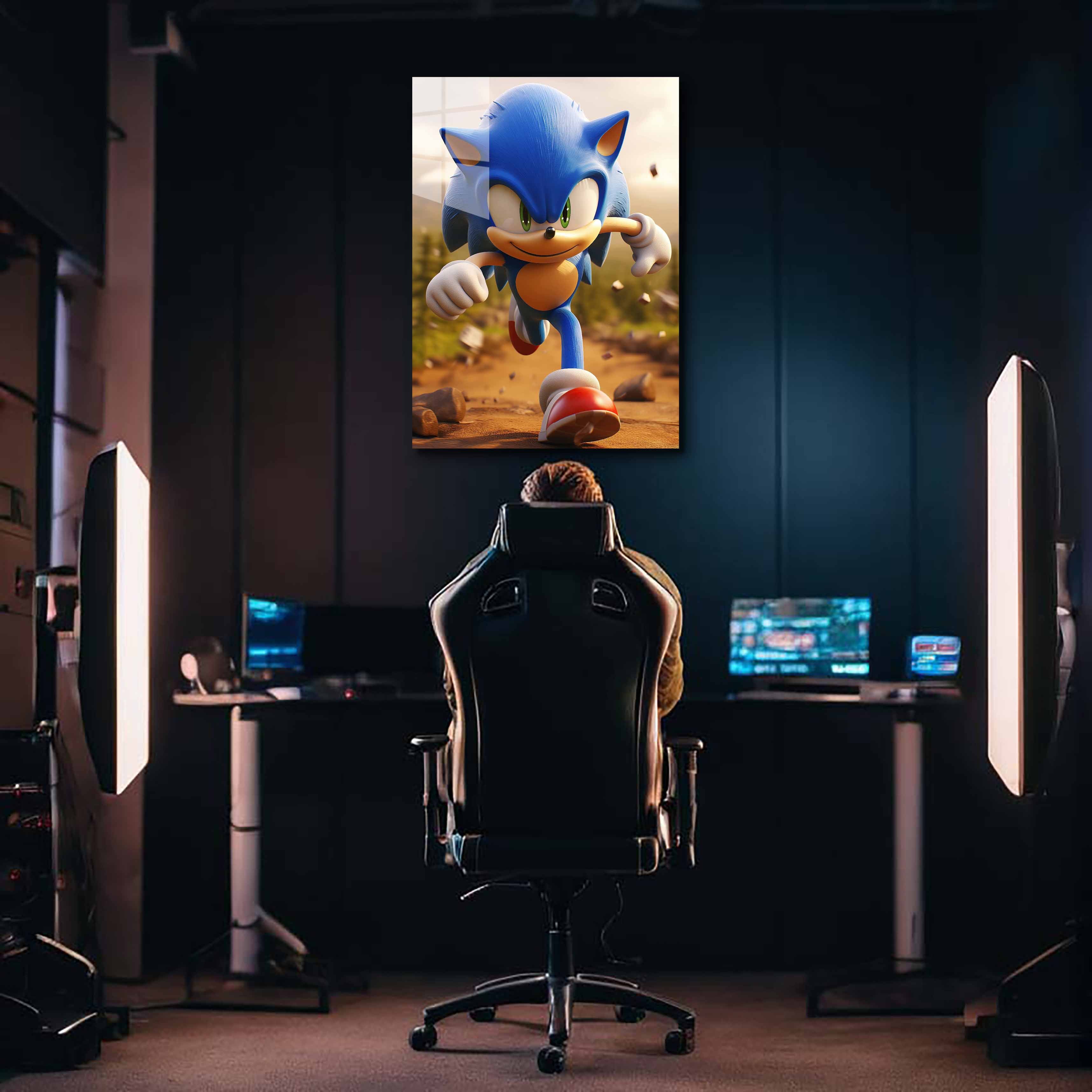Sonic The Hedgehog 9-designed by @SAMCRO