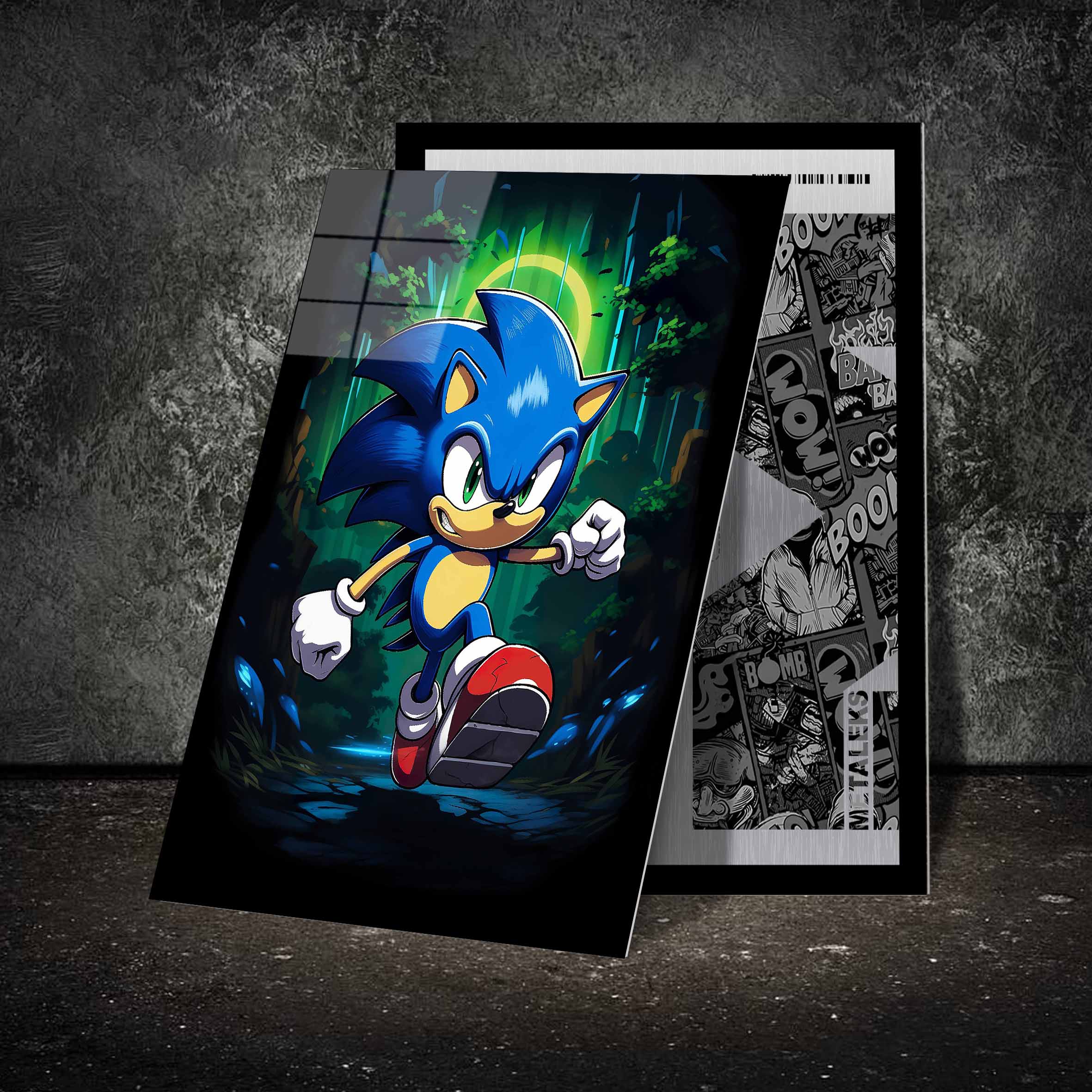 Sonic the Hedgehog Game-designed by @WATON CORET