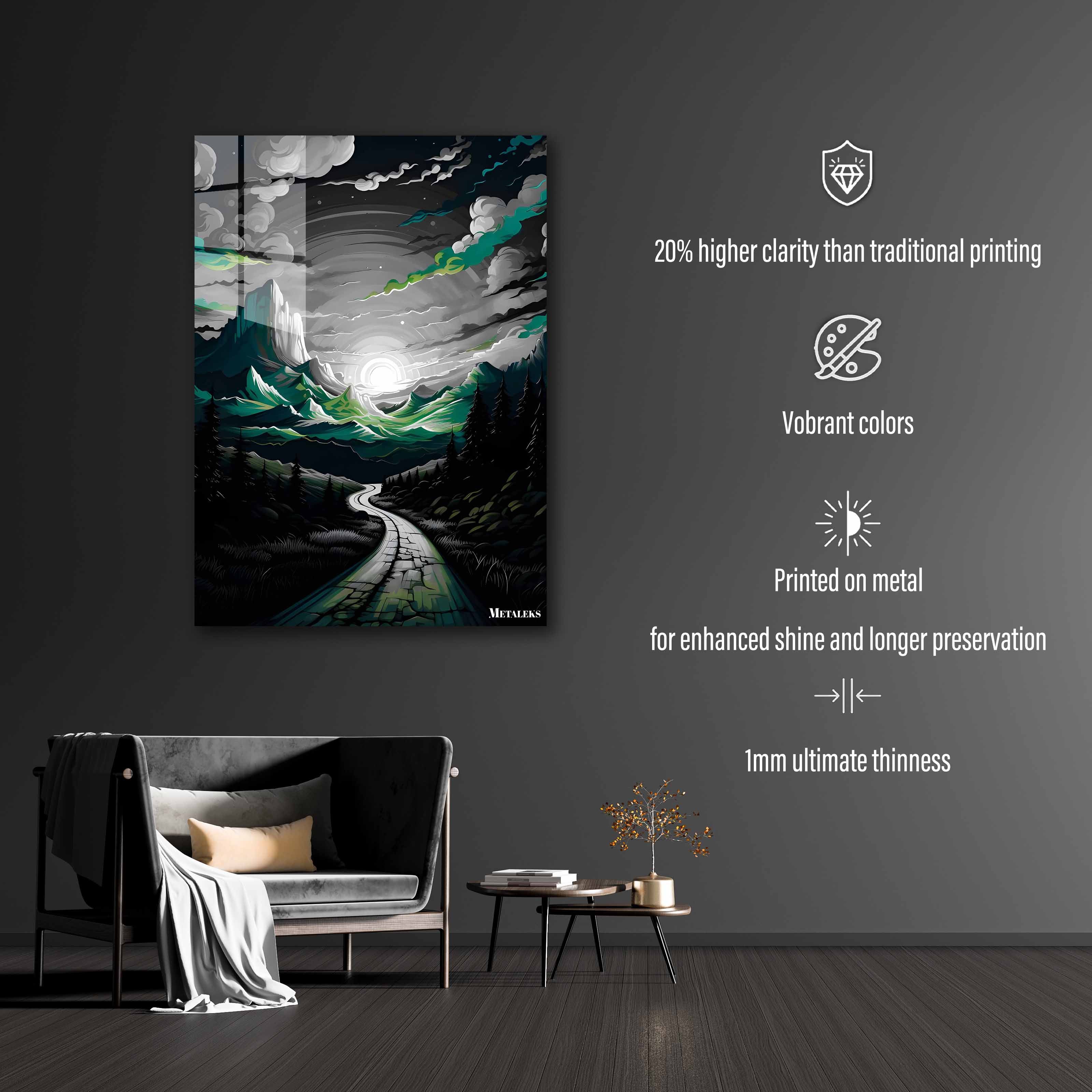 lunar landscape painting-designed by @Beat art