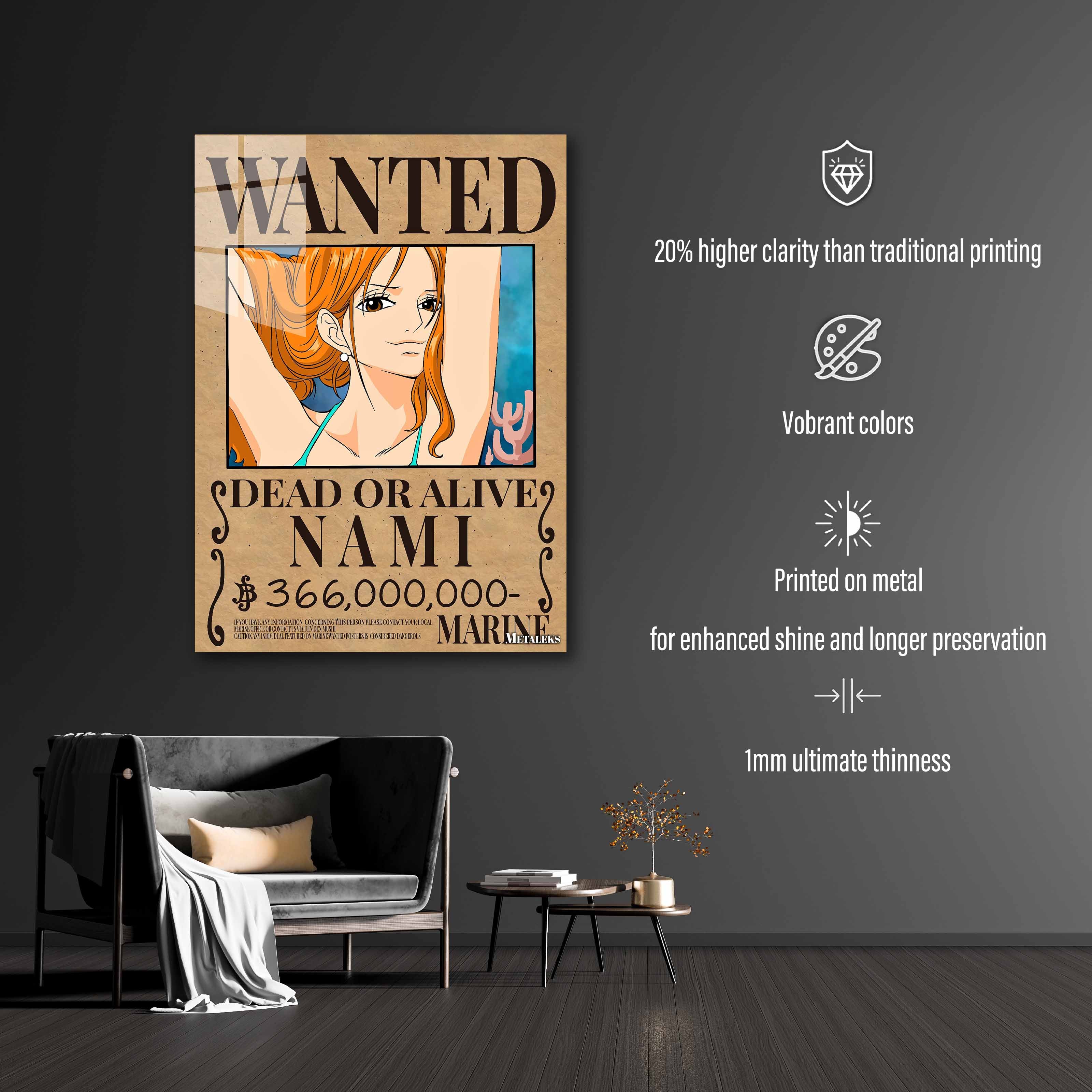 wanted nami-designed by @M.Misbah Dinara